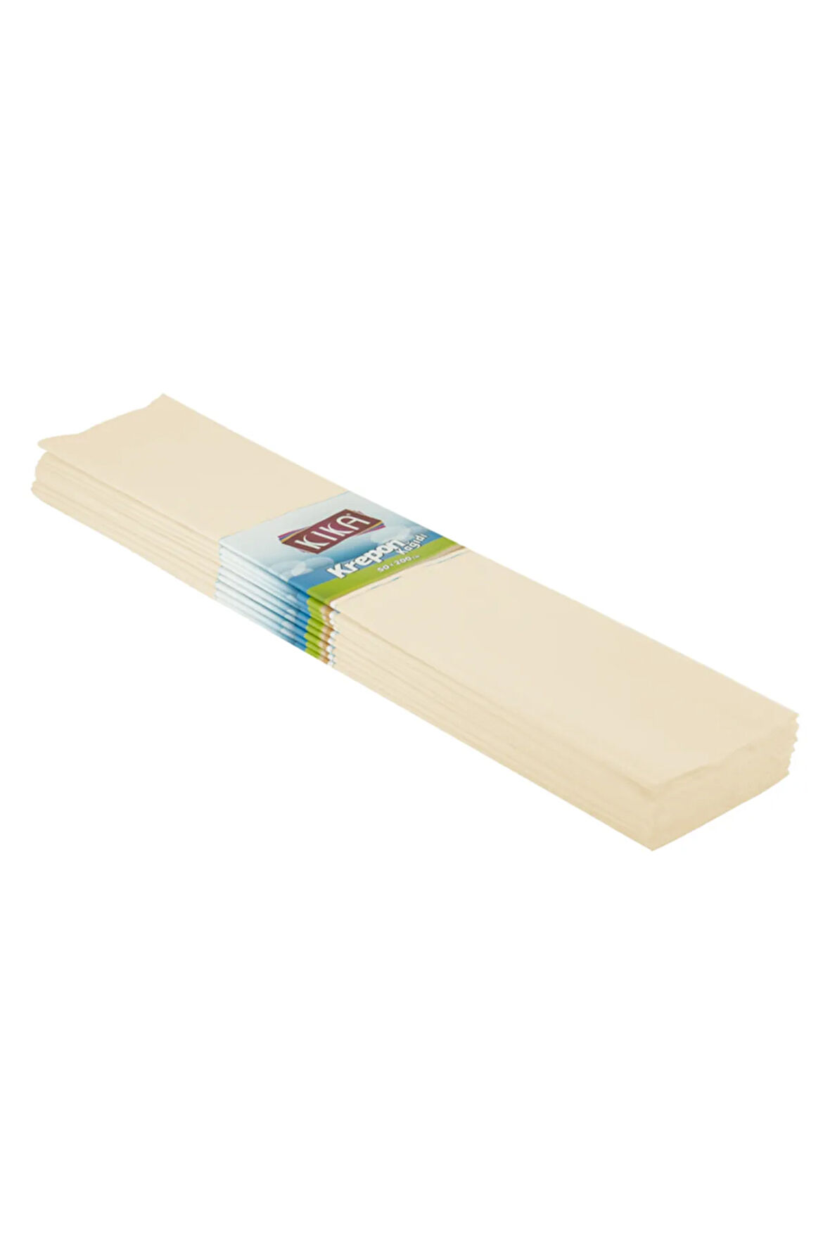 Krem Krapon Kağıdı 50x200 cm 10'lu Paket