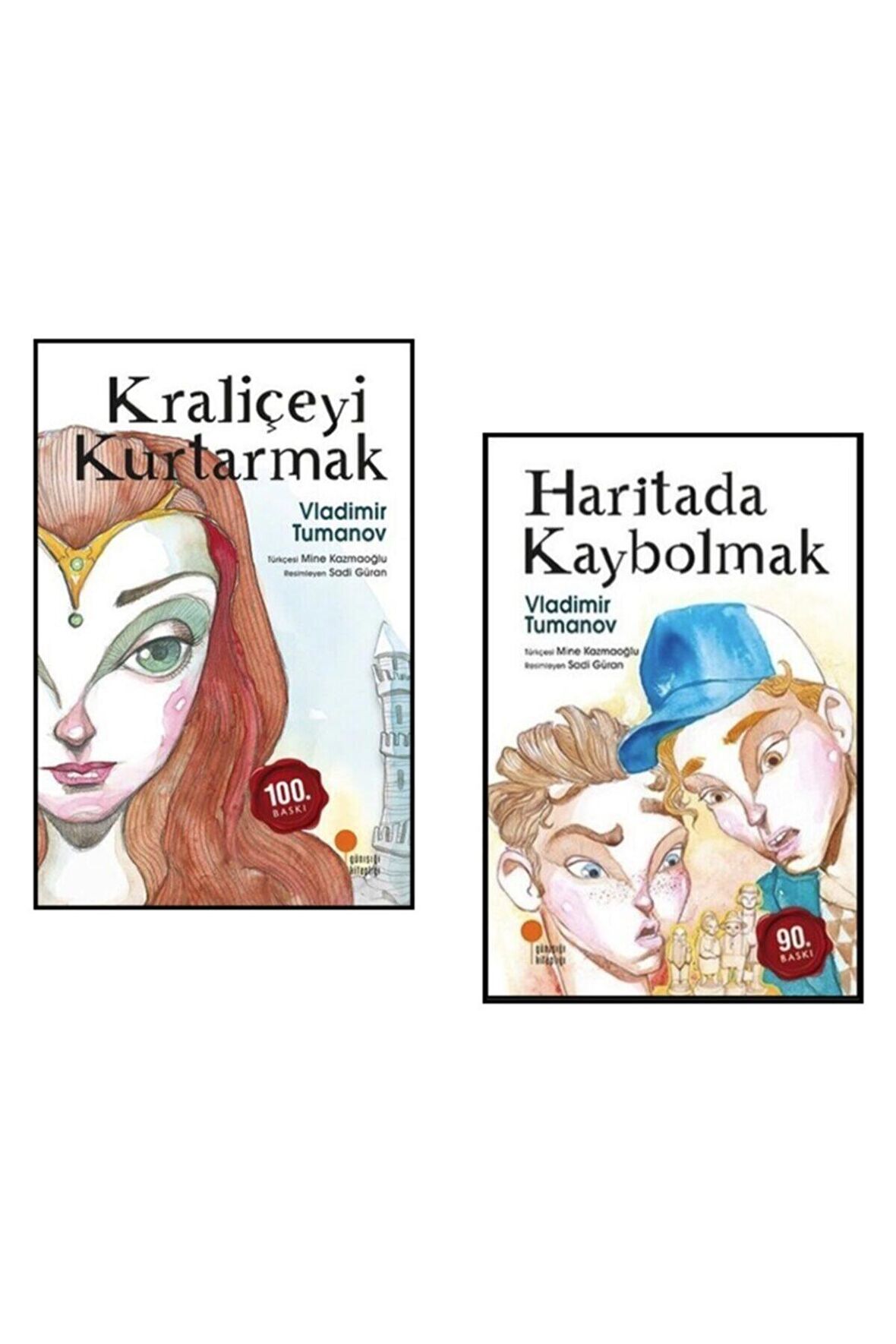 Haritada Kaybolmak Kraliçeyi Kurtarmak 2 Kitap Set