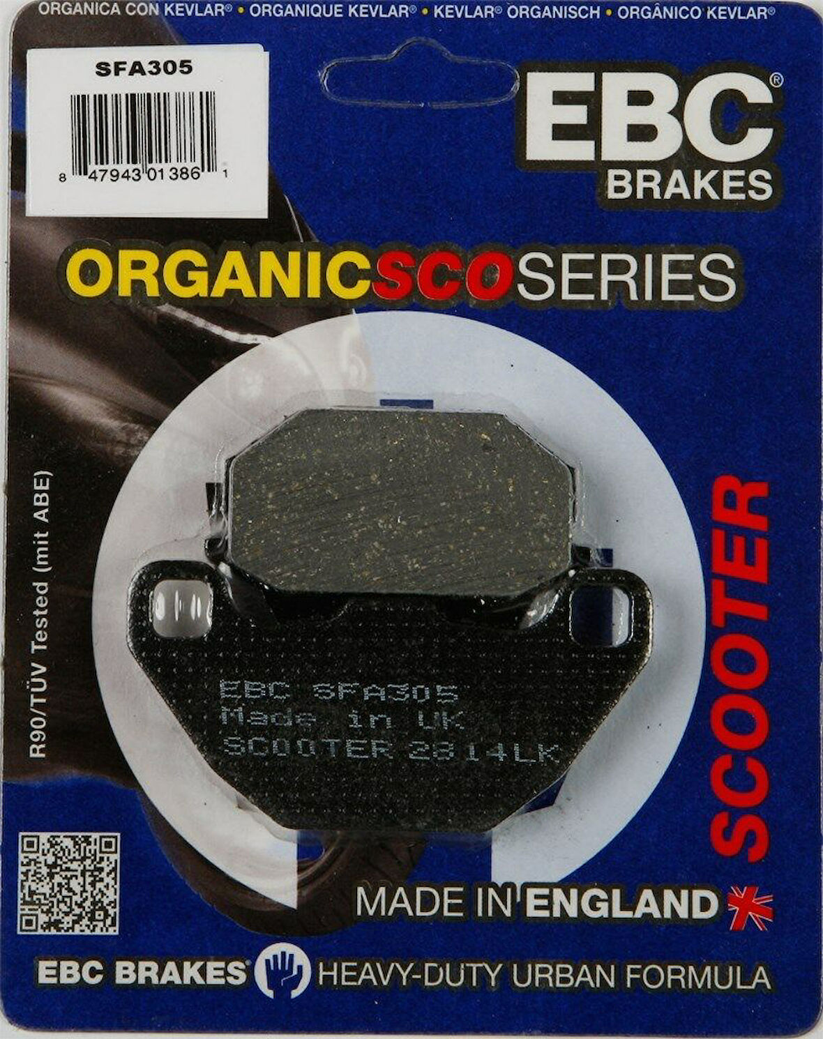 Ebc Fren Balatası Sfa305 Kymco 125 150 200 People Lıke Agılıty Cıty Super 8 Mxu 150 Hd 200 Joyrıde 1