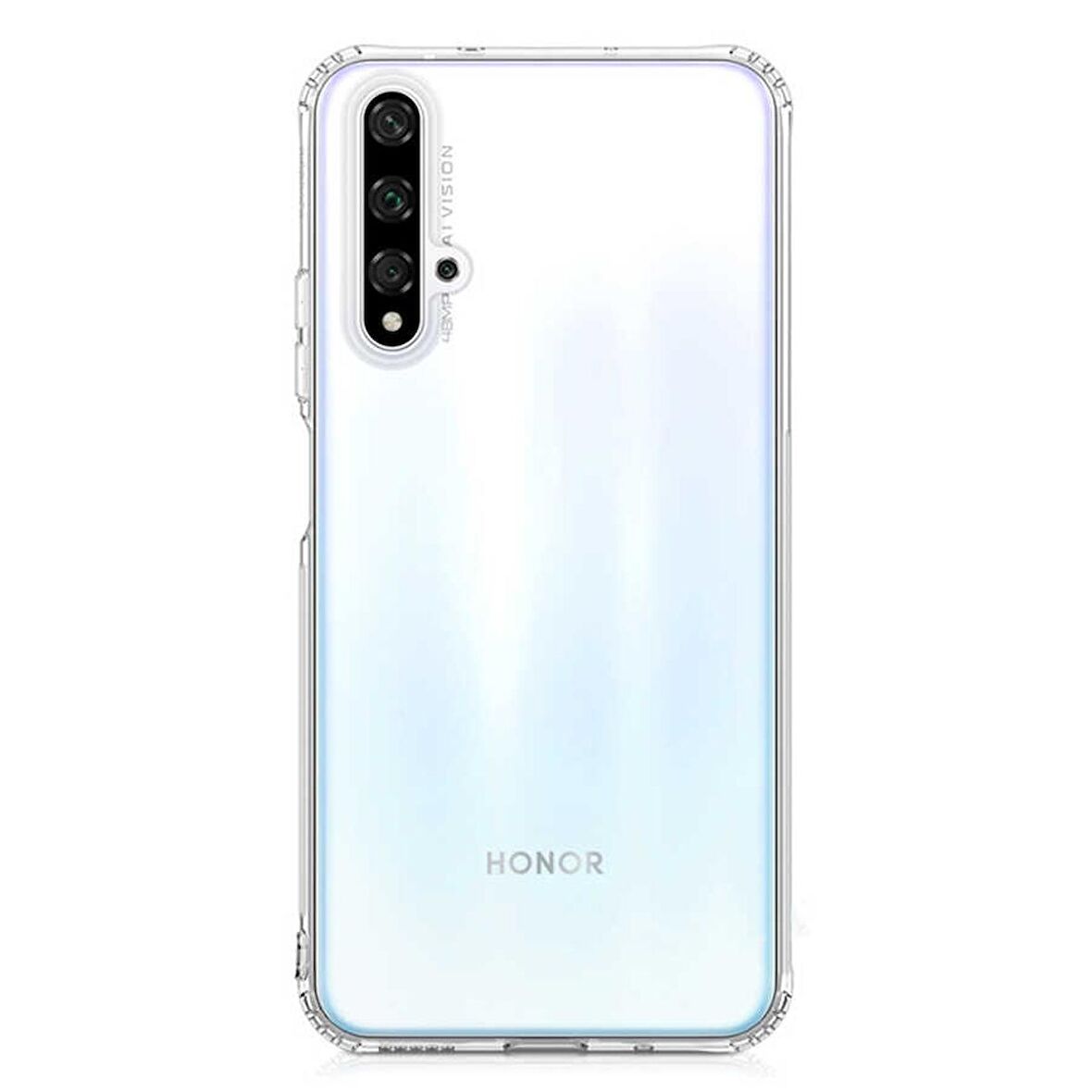 Gpack Huawei Nova 5T Kılıf AntiShock Ultra Koruma Sert Silikon