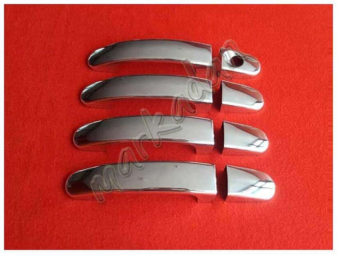 Markadan Ford C-Max Krom Kapı Kolu 2003-2010 4 Kapı Paslanmaz Çelik