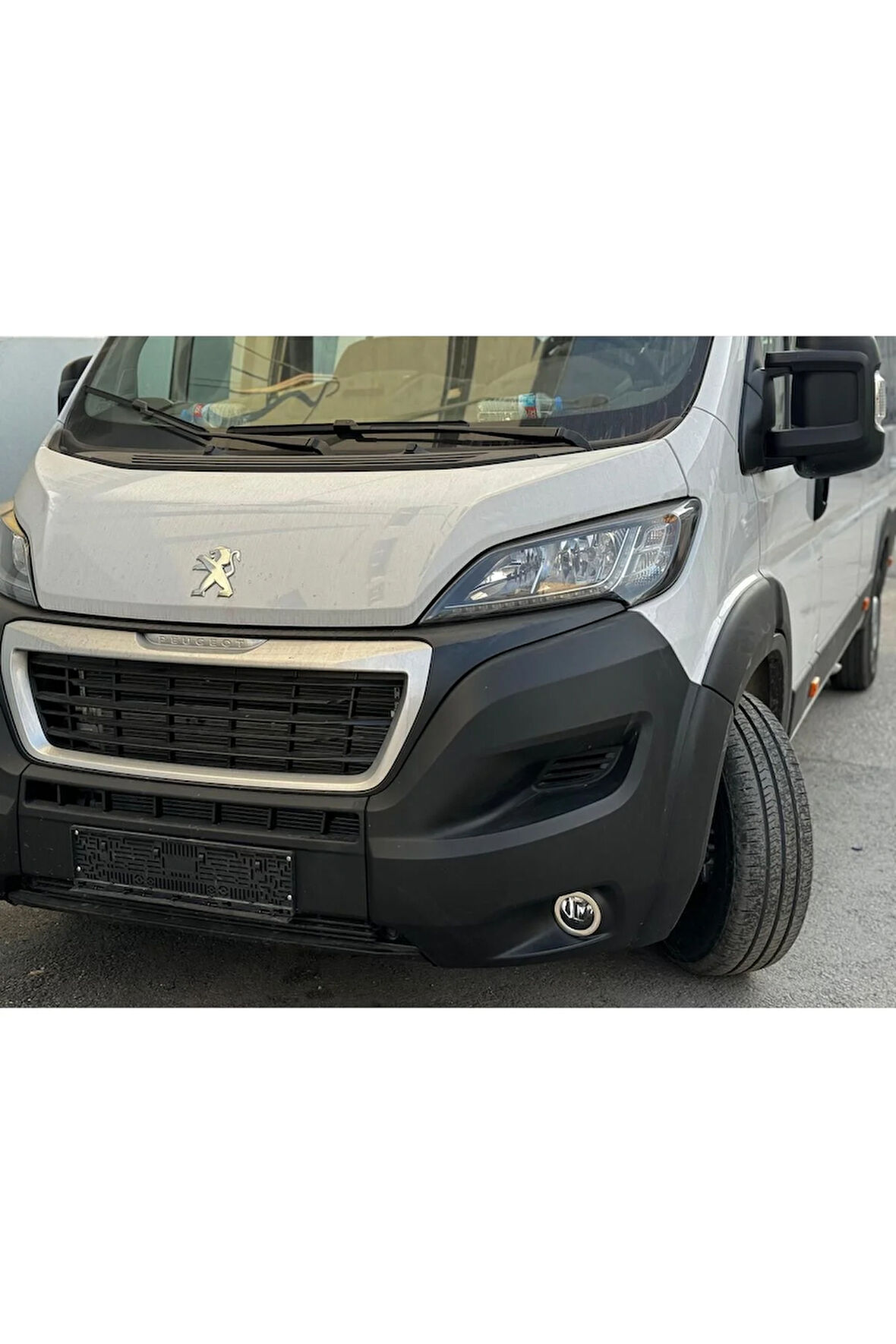 Fiat Ducato Krom Sis Çerçevesi 2 Parça 2014> Paslanmaz Çelik