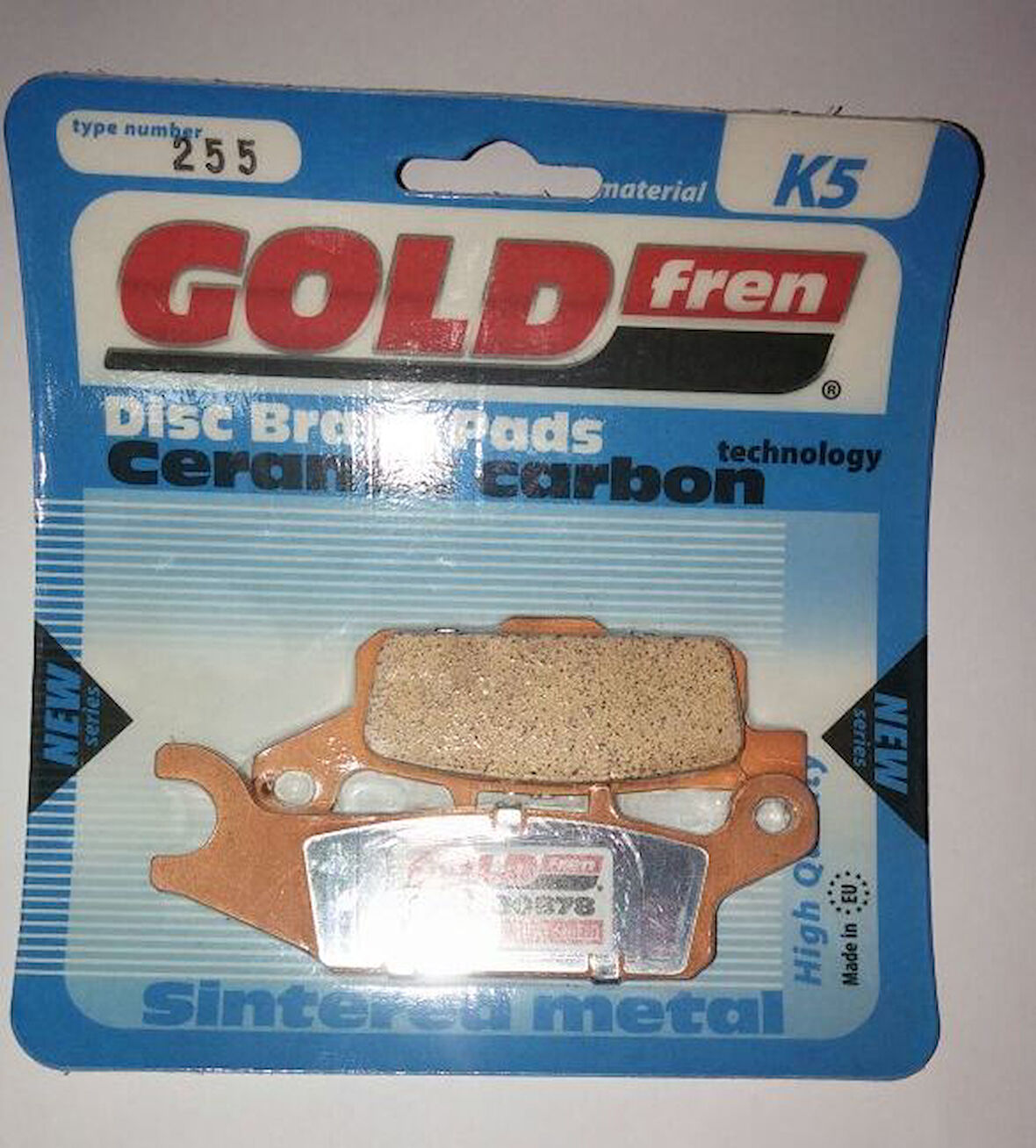 Gold Fren Balatası 255 K5 Fren Balatası Yamaha Yfm 550 700 Arka Sol