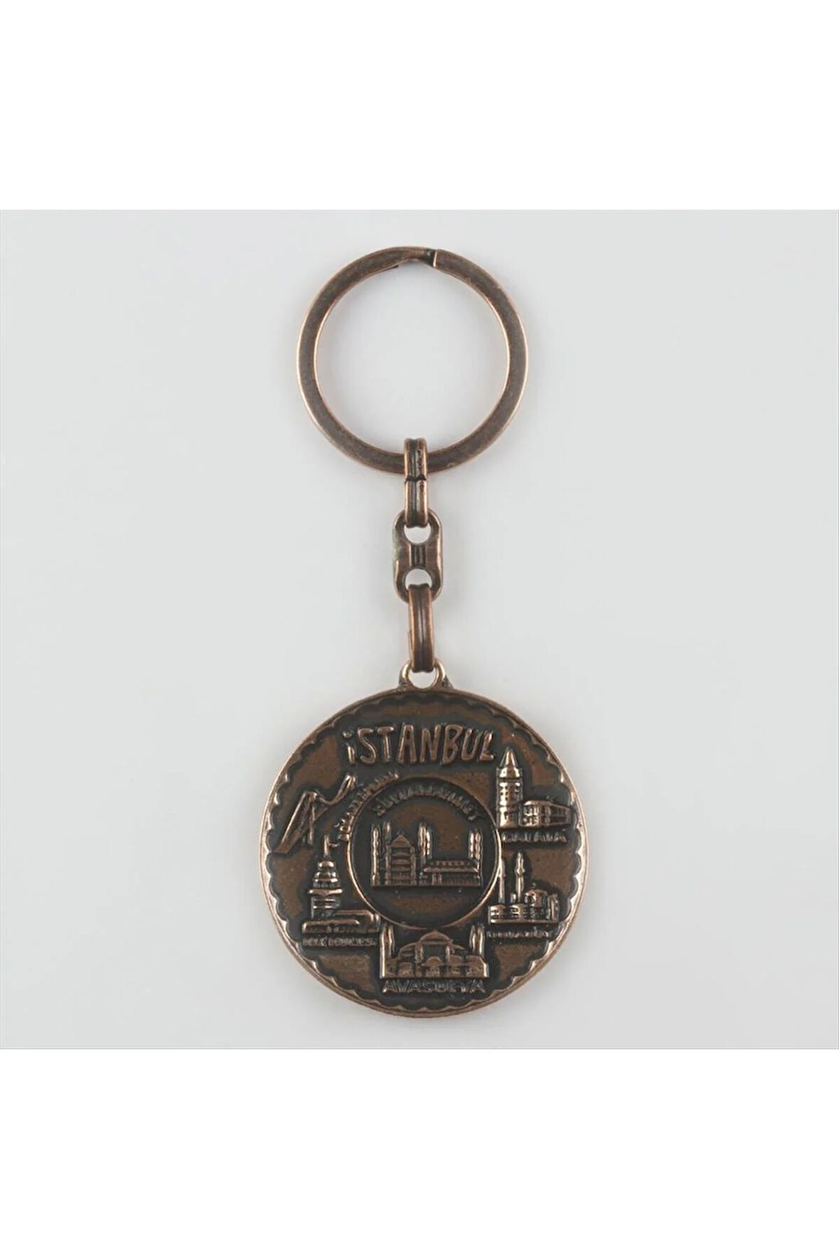 İstanbul Figürlü Metal Anahtarlık