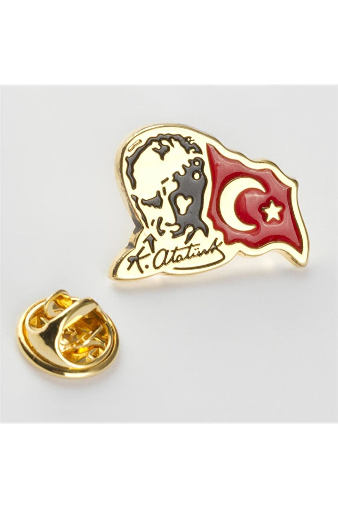 Ay Yıldız Atatürk Yaka Rozet