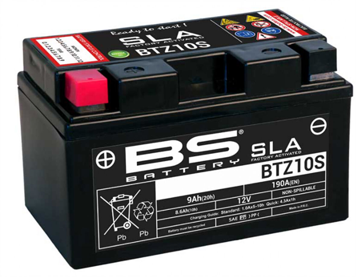 Bs Akü Sla (kuru) Btz10s 12v9ah Yamaha R6 Mt-07 Bmw S1000rr Honda Cbf500 Cbf600 Cbf900 Cb600f Cbr600
