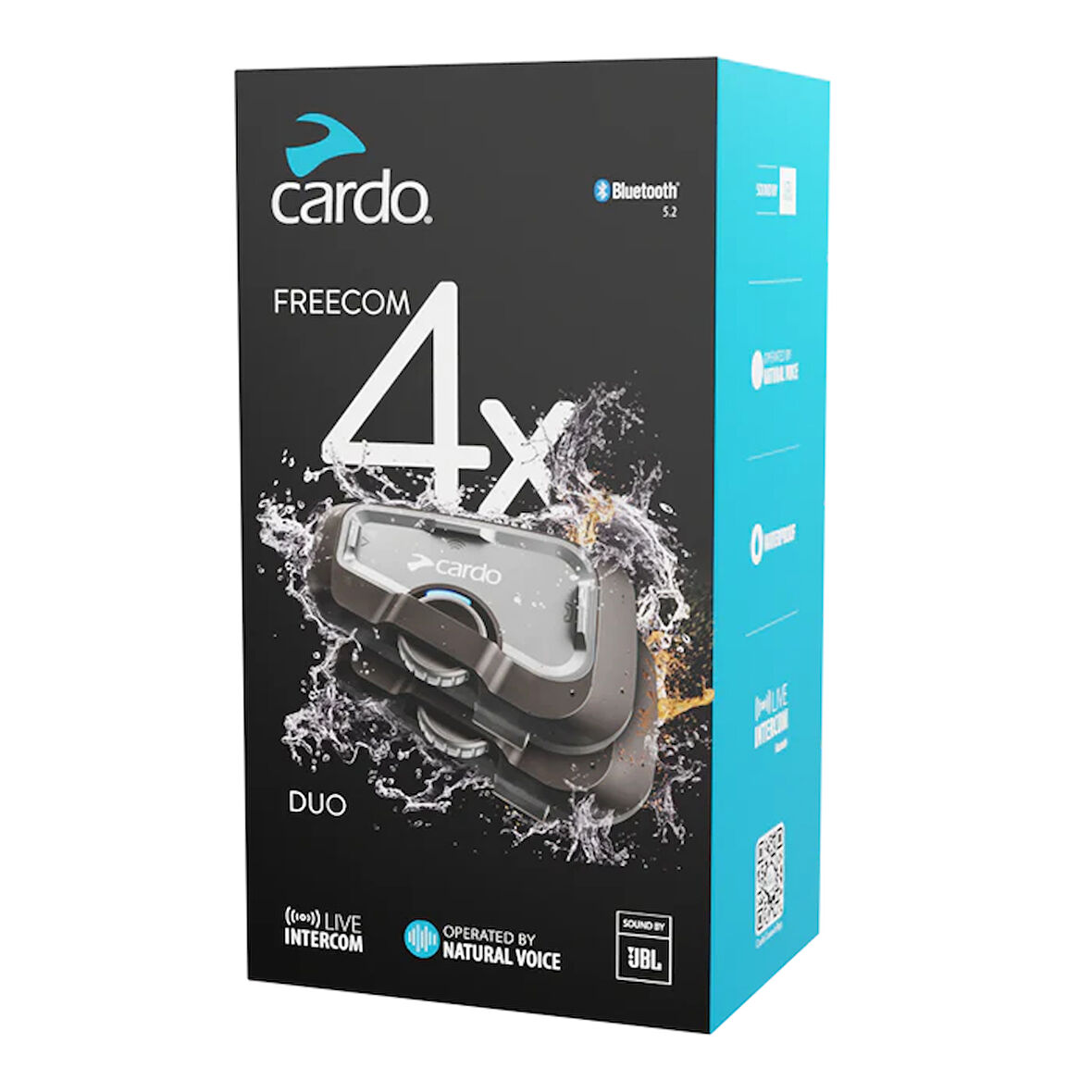 Cardo Freecom 4x Bluetooth Ve Intercom (ikili Paket)