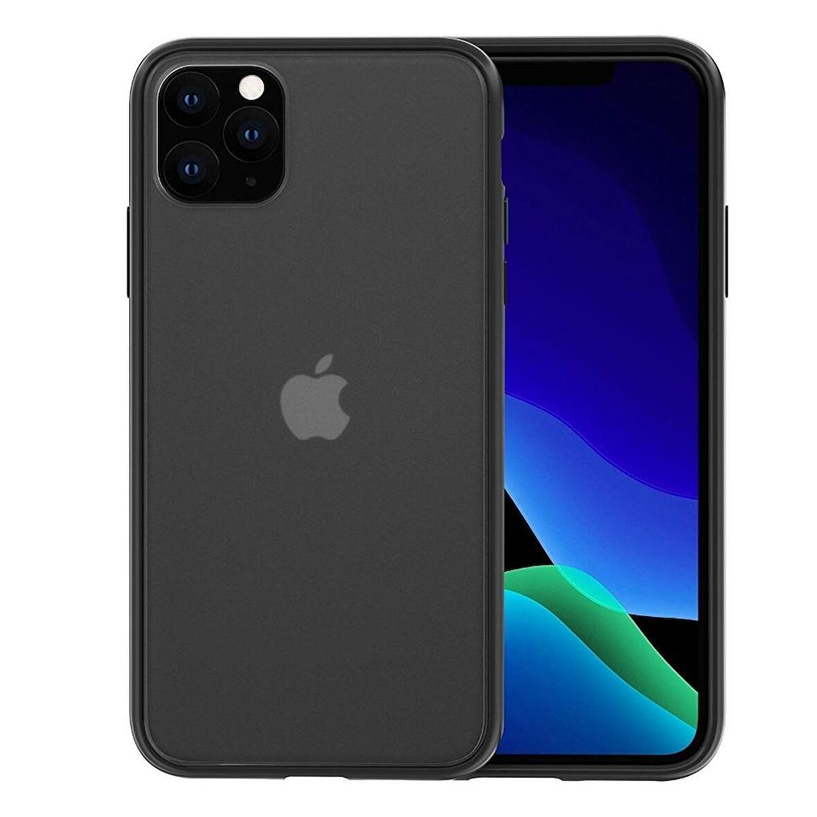 Smcase iPhone 11 Pro Kılıf Ultra Koruma Sert Silikon 