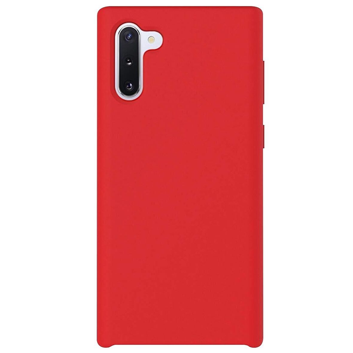 Smcase Samsung Galaxy Note 10 Kılıf Liquid Süet Silikon 