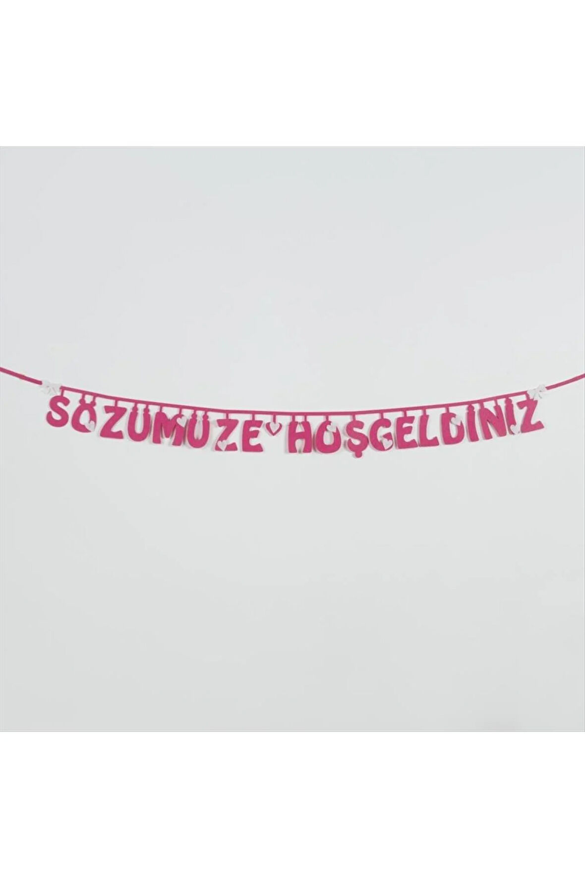 Sözümüze Hoşgeldiniz Keçe Yazı