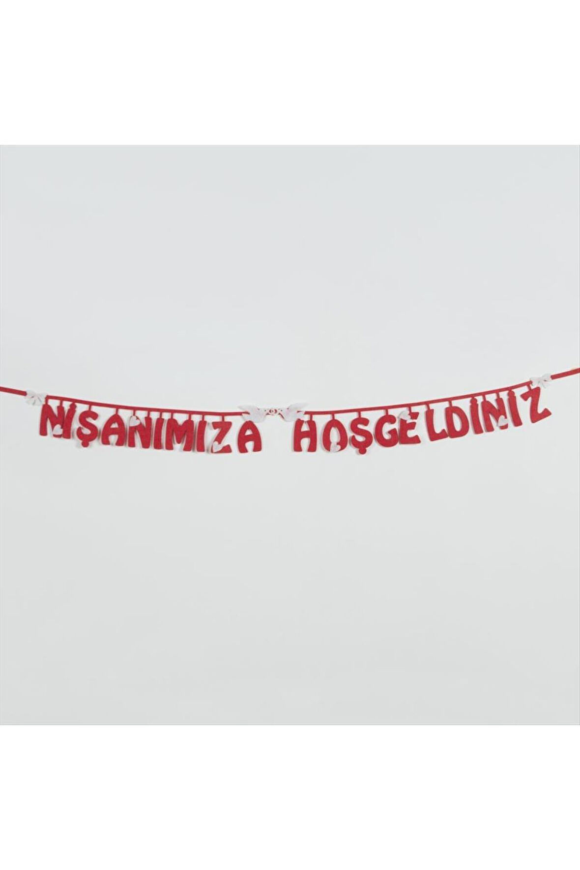 Nişanımıza Hoşgeldiniz Keçe Yazı