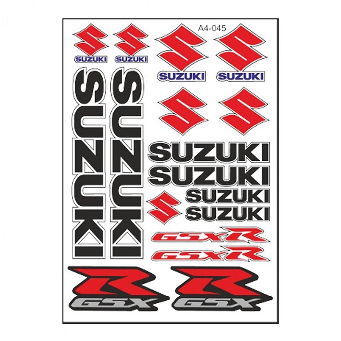 Gogo A4 Stıcker Seti Karışık A4-045 Tek Paket Çoklu Sticker