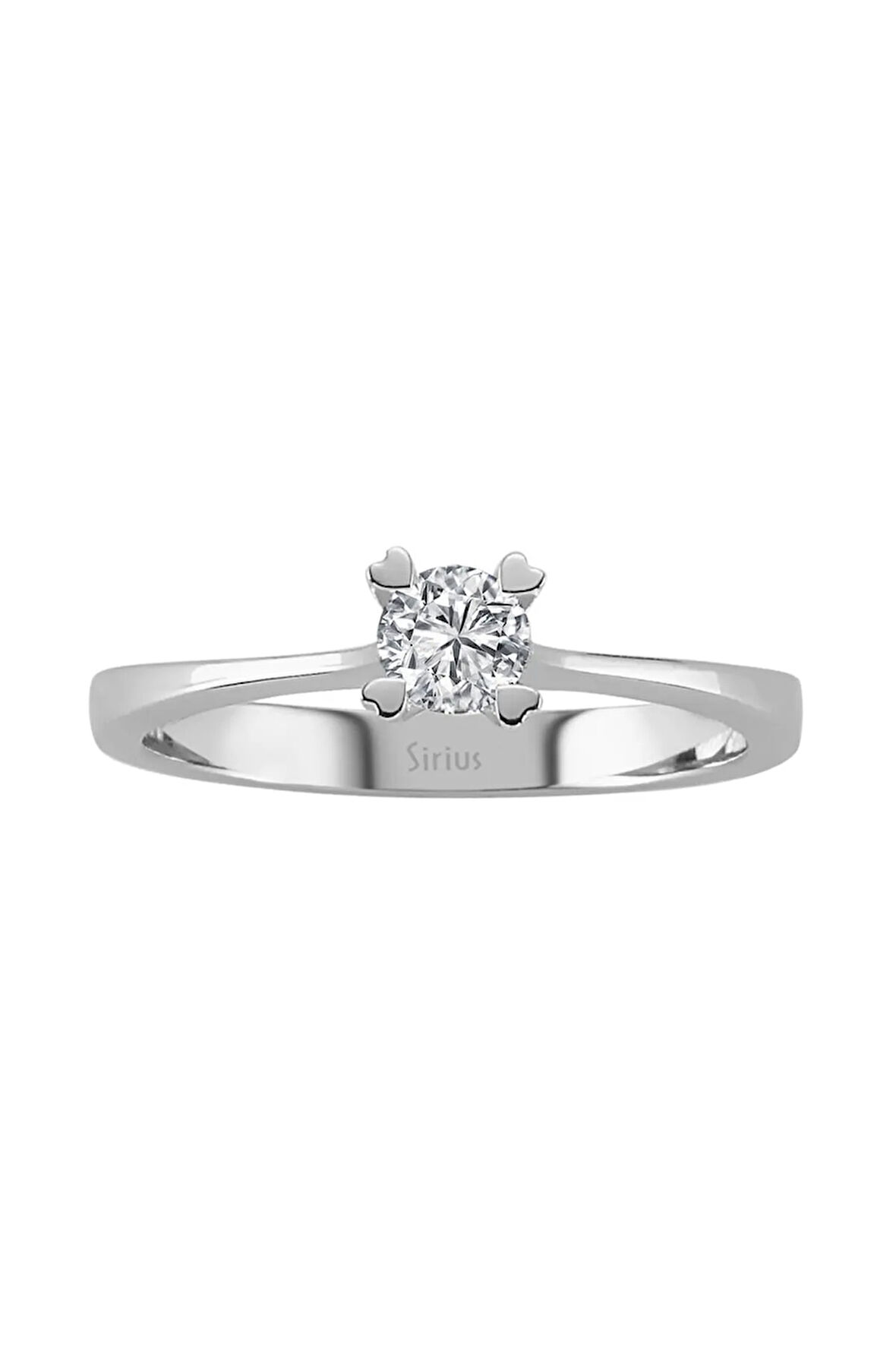 F Renk 0,31 Karat Pırlanta Tektaş Yüzük