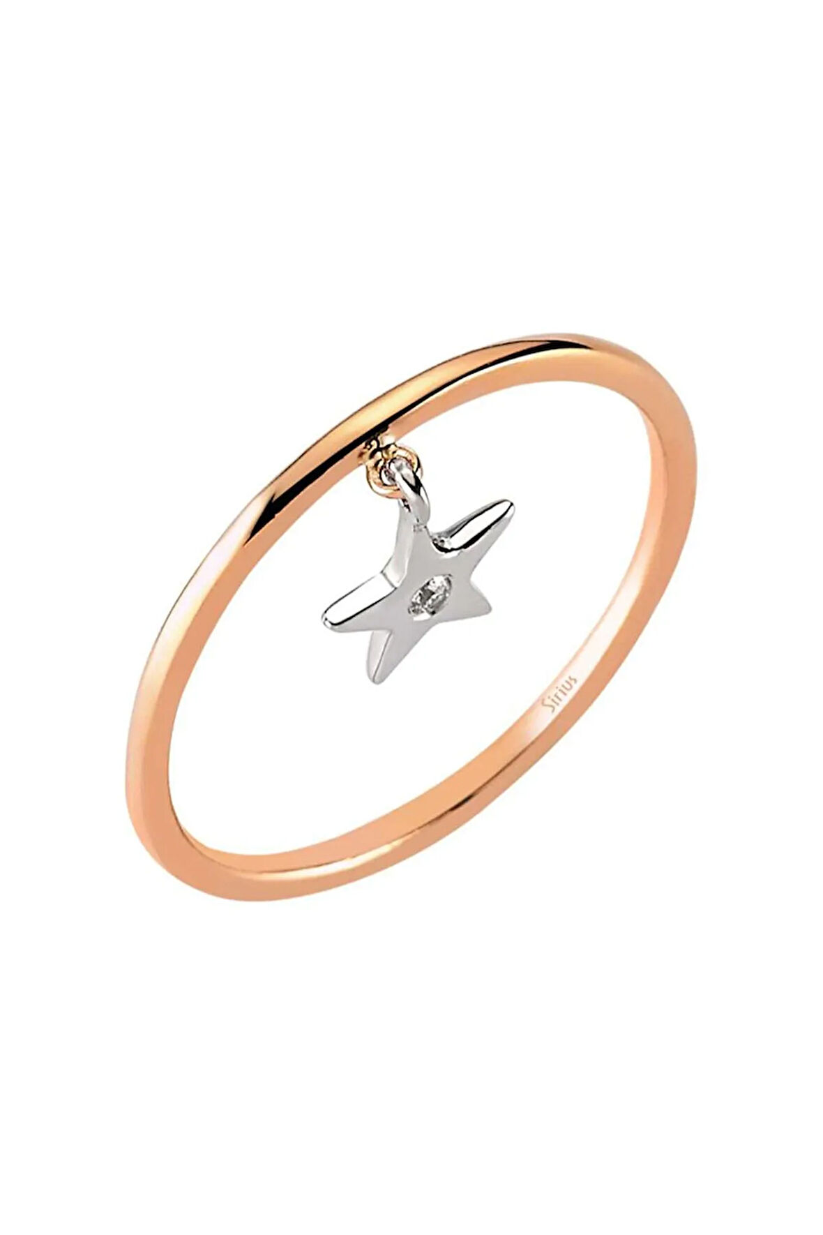 Pırlanta Yıldız Yüzük