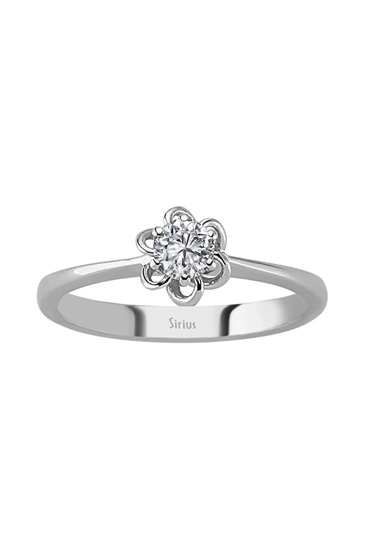 D Renk 0,31 Karat Pırlanta Tektaş Yüzük