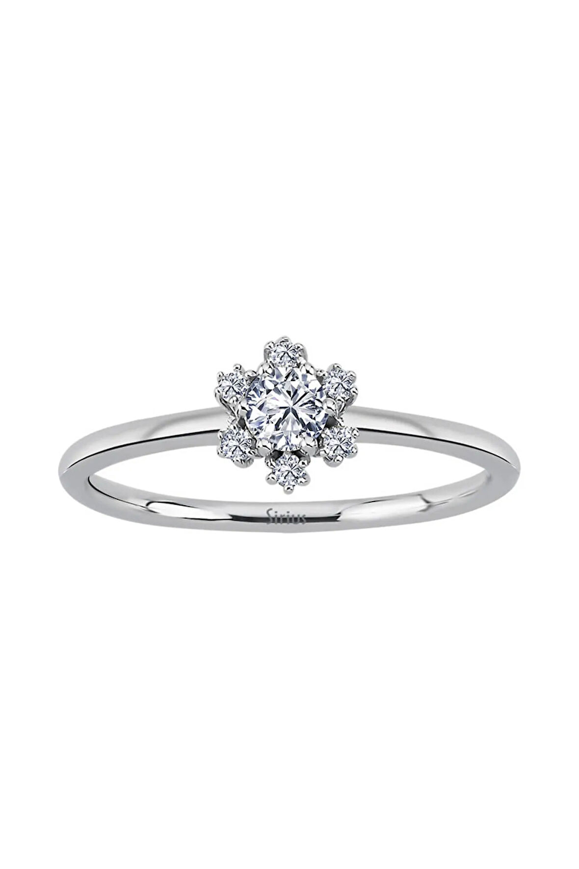 Pırlanta Oxalis Yüzük