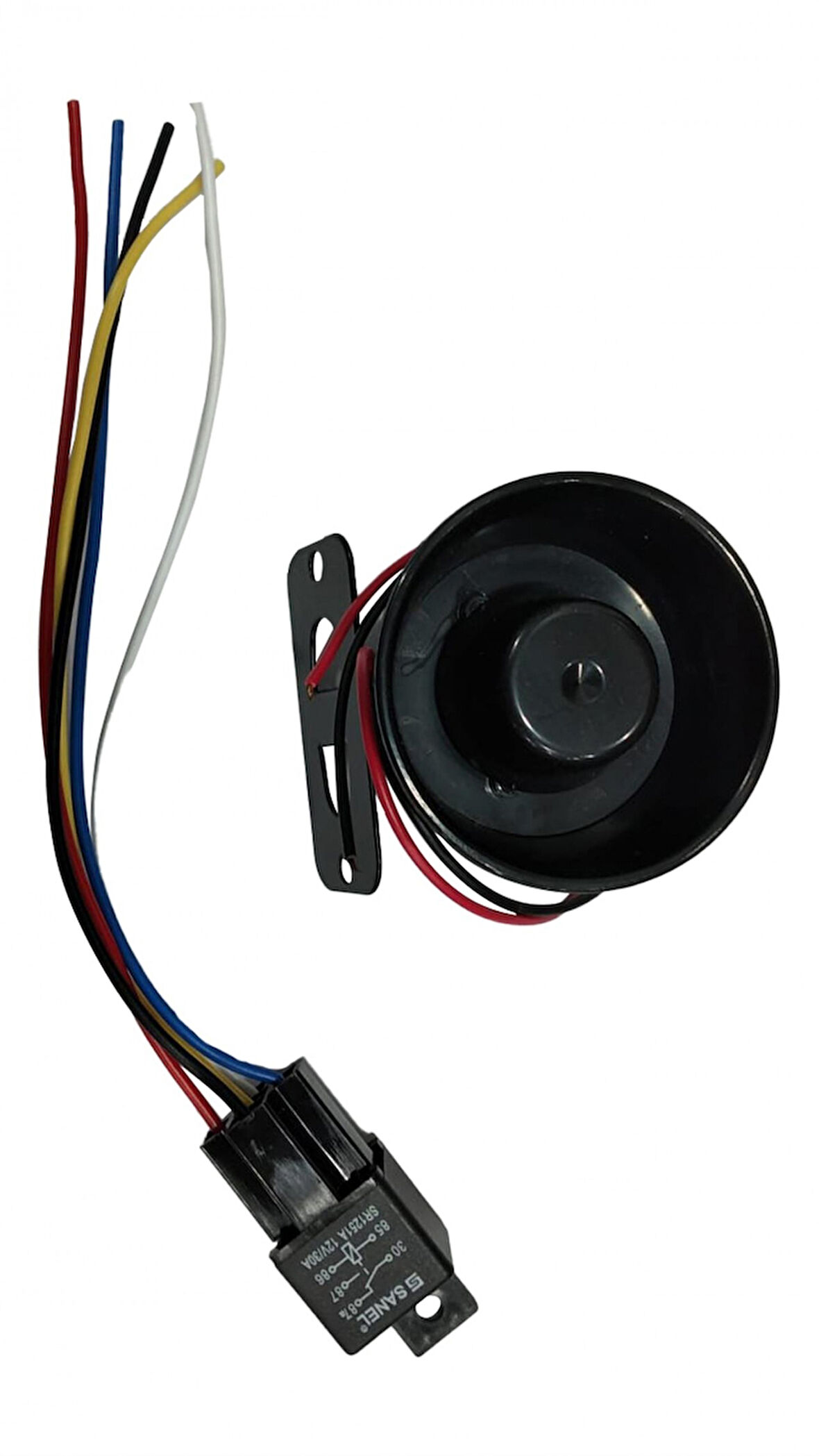Turuncu Takip Buzzer Siren 12v 20w 6 Sesli 4.8cm
