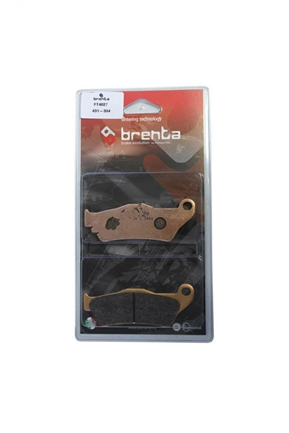 Brenta Sinter Metal Fren Balata Ft 4027 Ön Bajaj Pulsar Ns200 Dıscover Domınar 400 Bmw F750 F800 17-