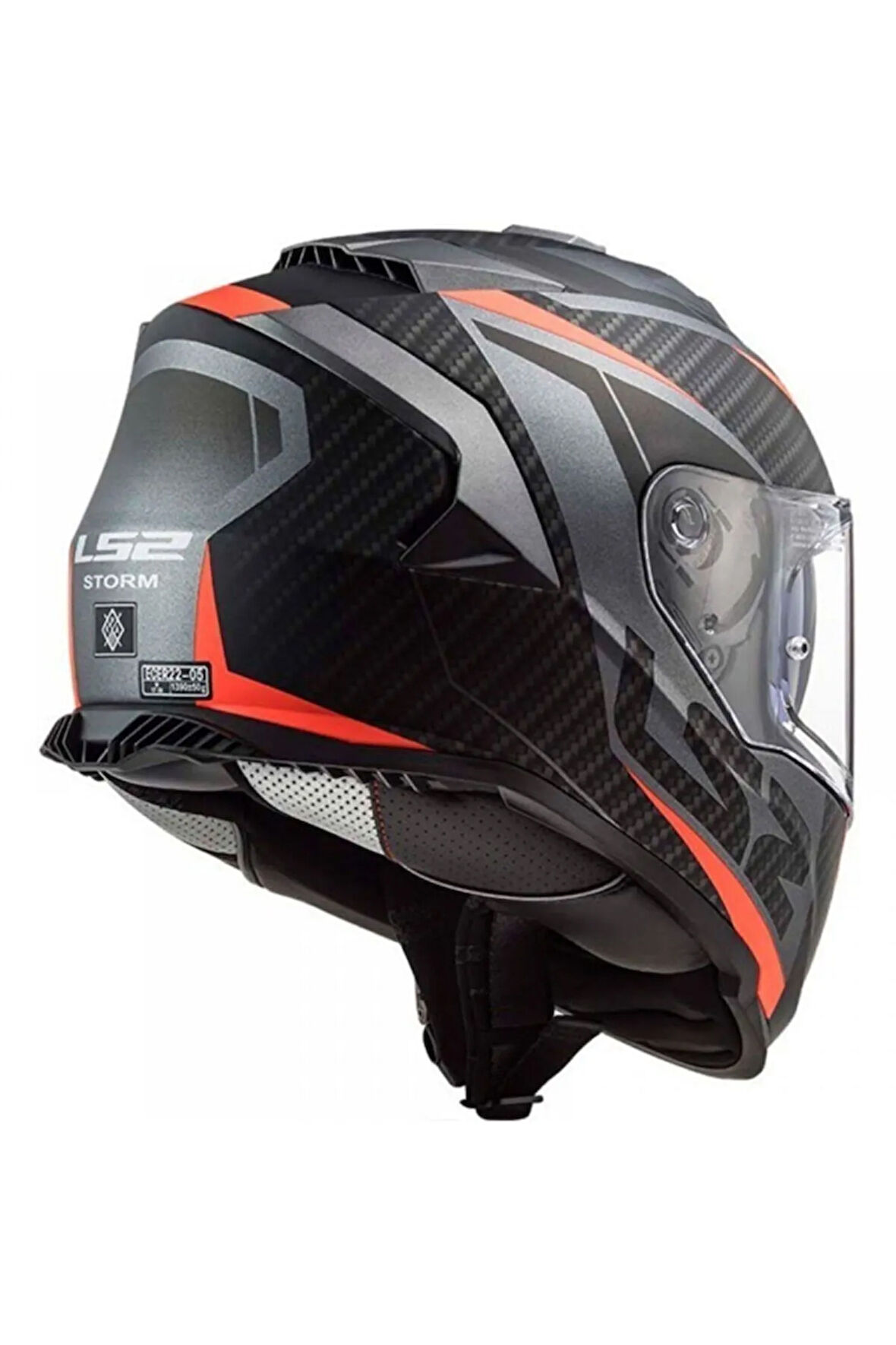 Storm 2 Racer Mat Tıtanıum Turuncu Kask L Beden