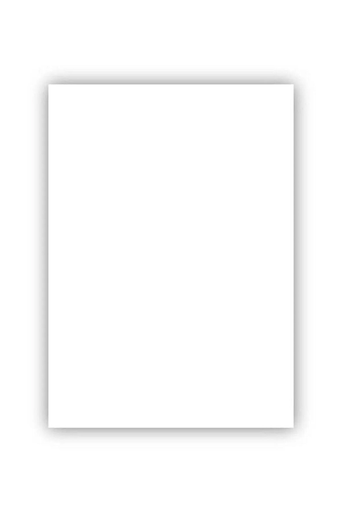 100 Adet 50x70 Beyaz Fon Kartonu 160 gram