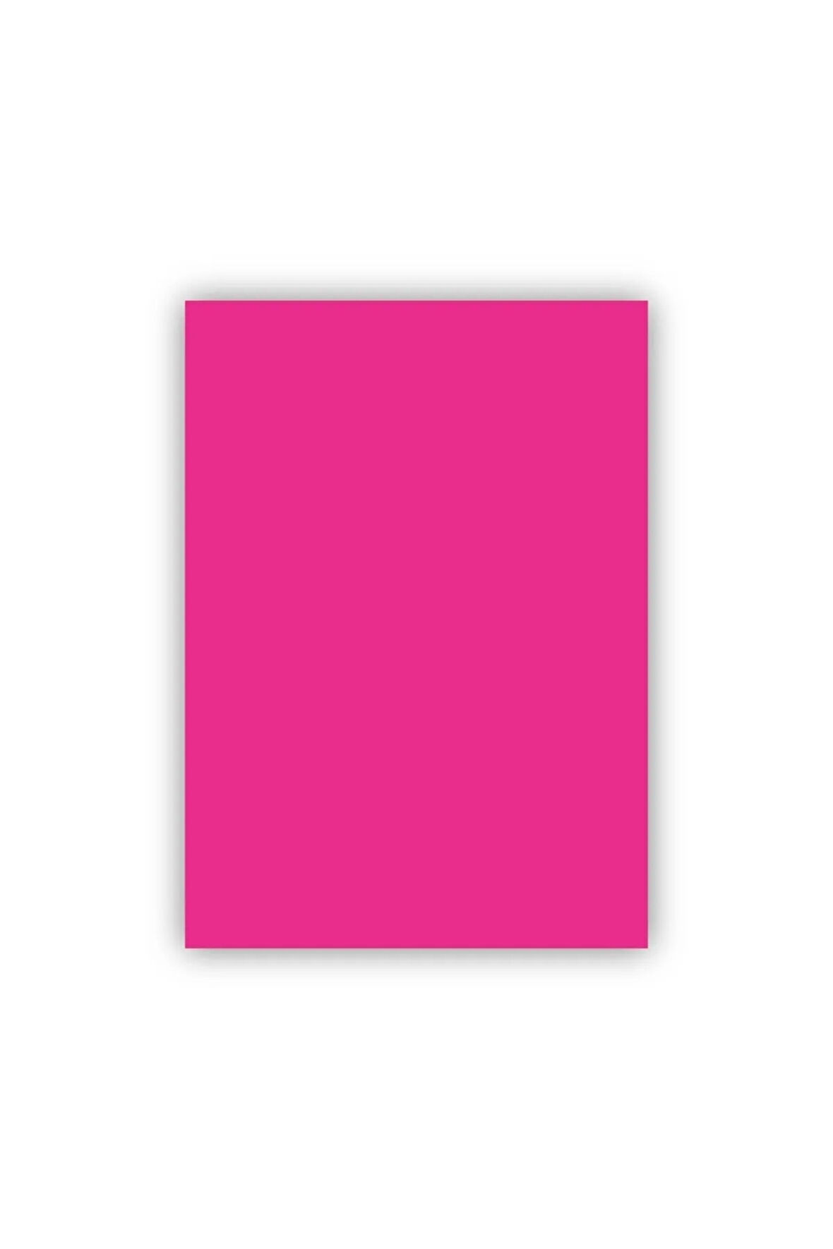 100 Adet 50x70 Boyutunda Pembe Fon Kartonu (160 Gram)