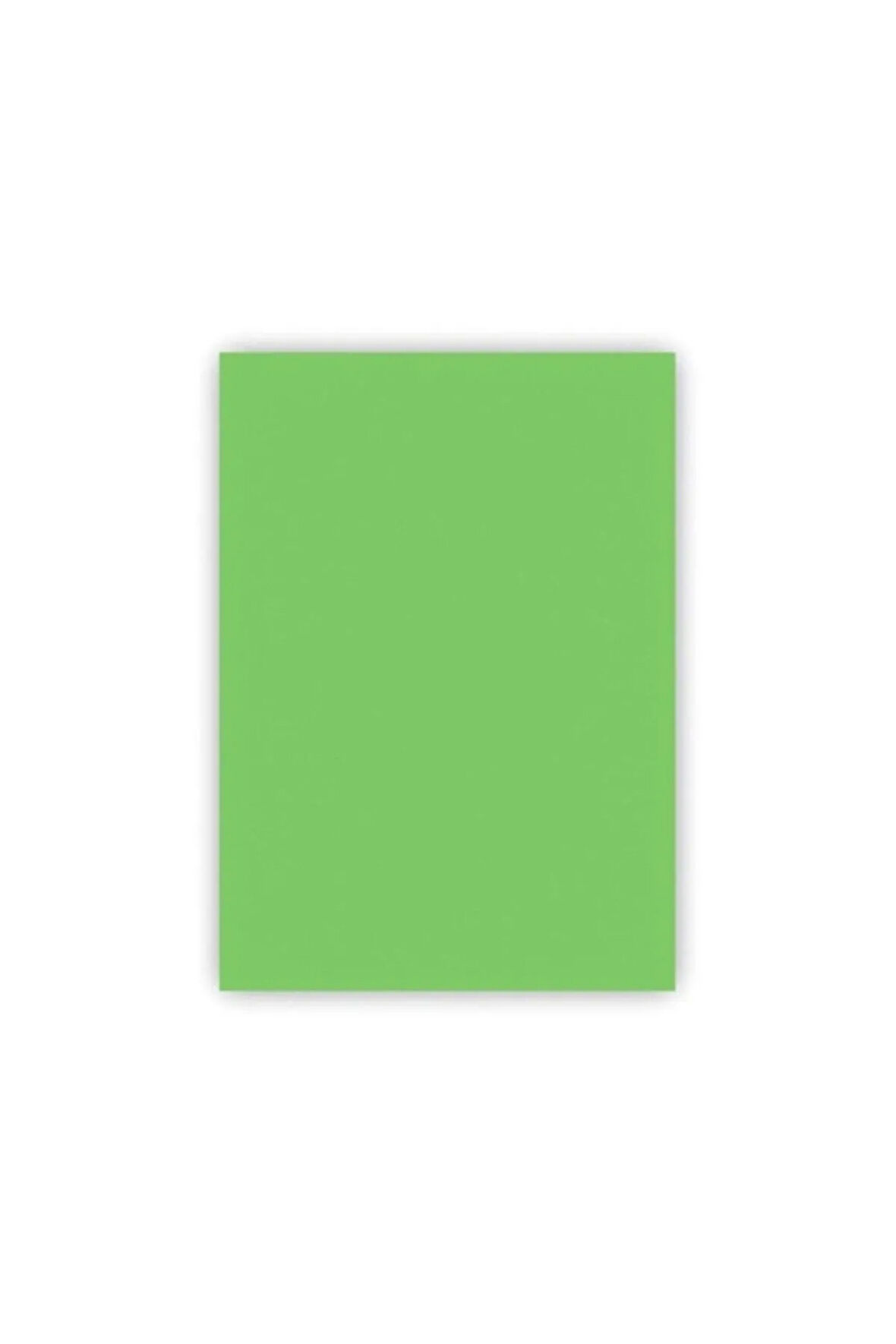 100 Adet 50x70 Boyutunda Yeşil Fon Kartonu (160 Gram)