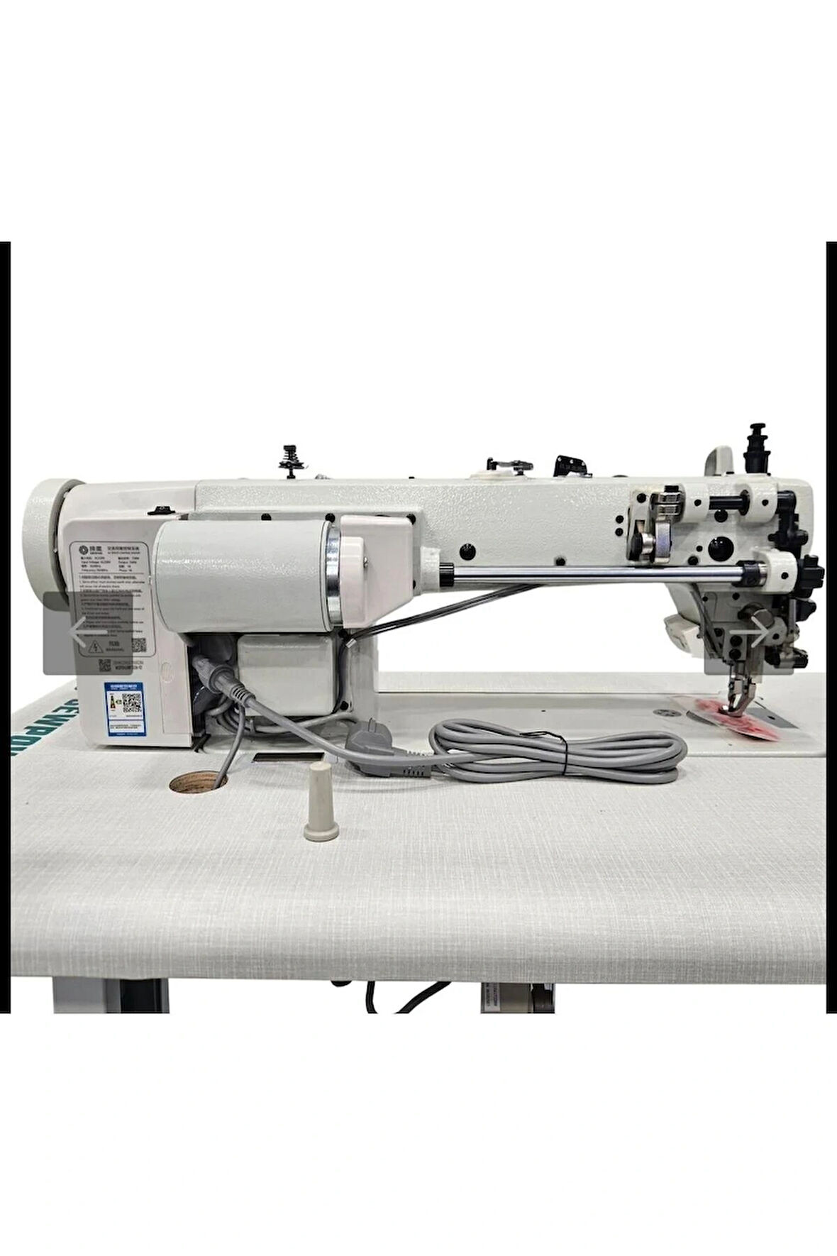 Halat Çanta,Tress İp Supla Kordon ZigZag Büyük Mekik Atlar ZikZak Dikiş Makinesi Tabla Ayak Dahil