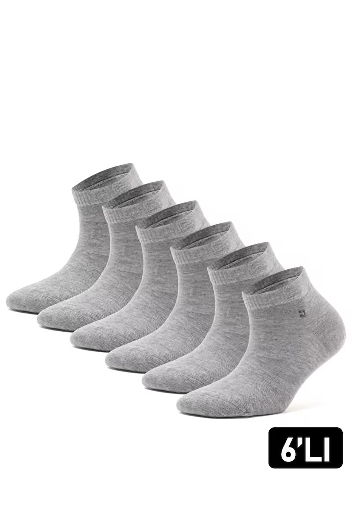 Just Inner Erkek Çorap 6'lı Patik (Bambu)