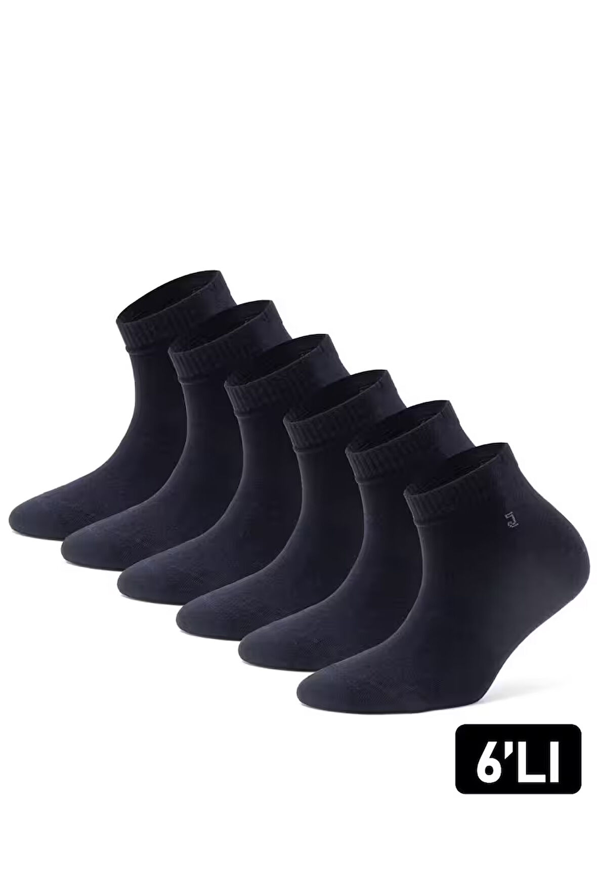 Just Inner Erkek Çorap 6'lı Patik (Bambu)