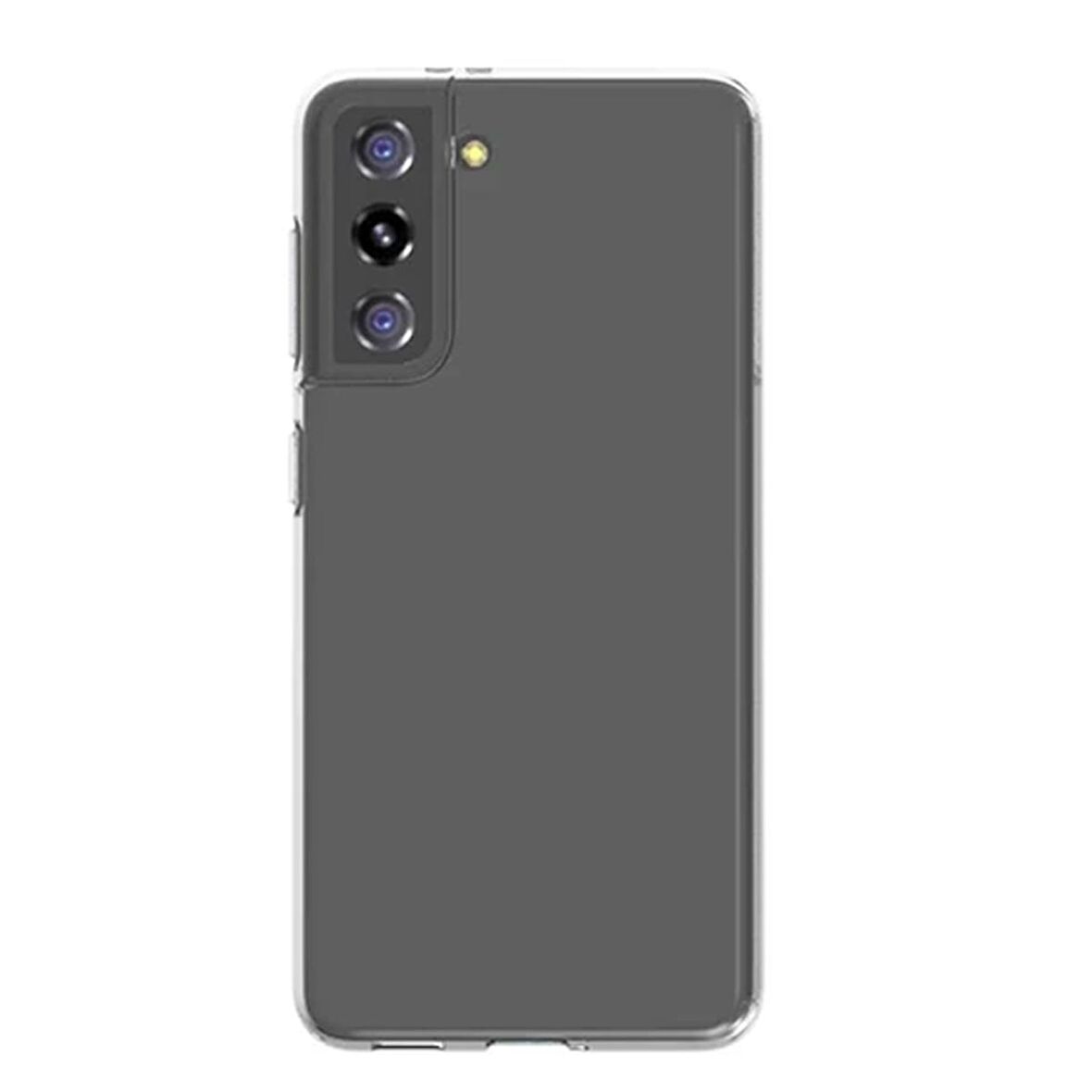 Gpack Samsung Galaxy S21 Plus 5G Kılıf Süper Silikon Şeffaf Koruma