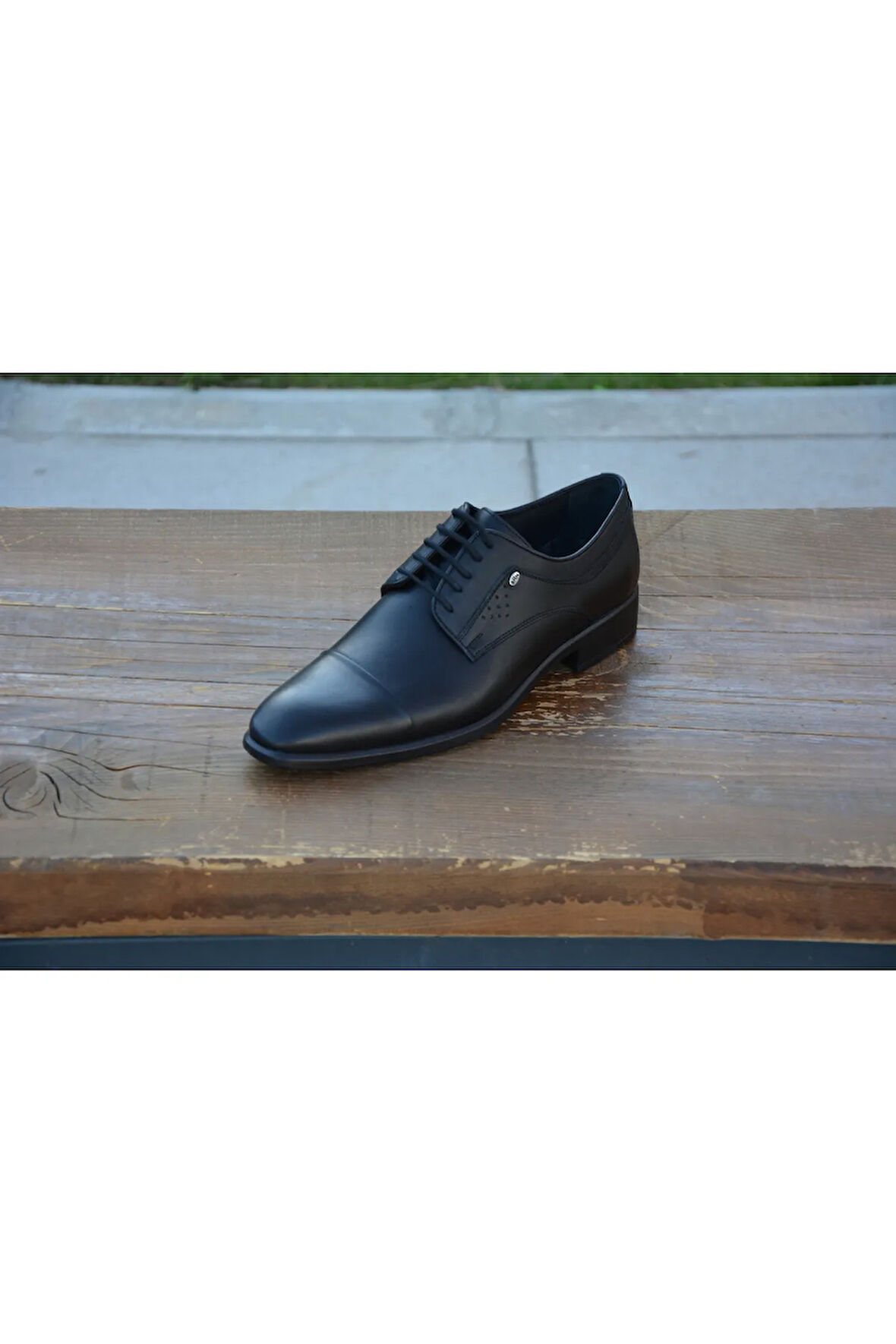 BerenniM293 Erkek Mevsimlik Kundura Hakiki Deri  Kauççuk Taban Bağlı