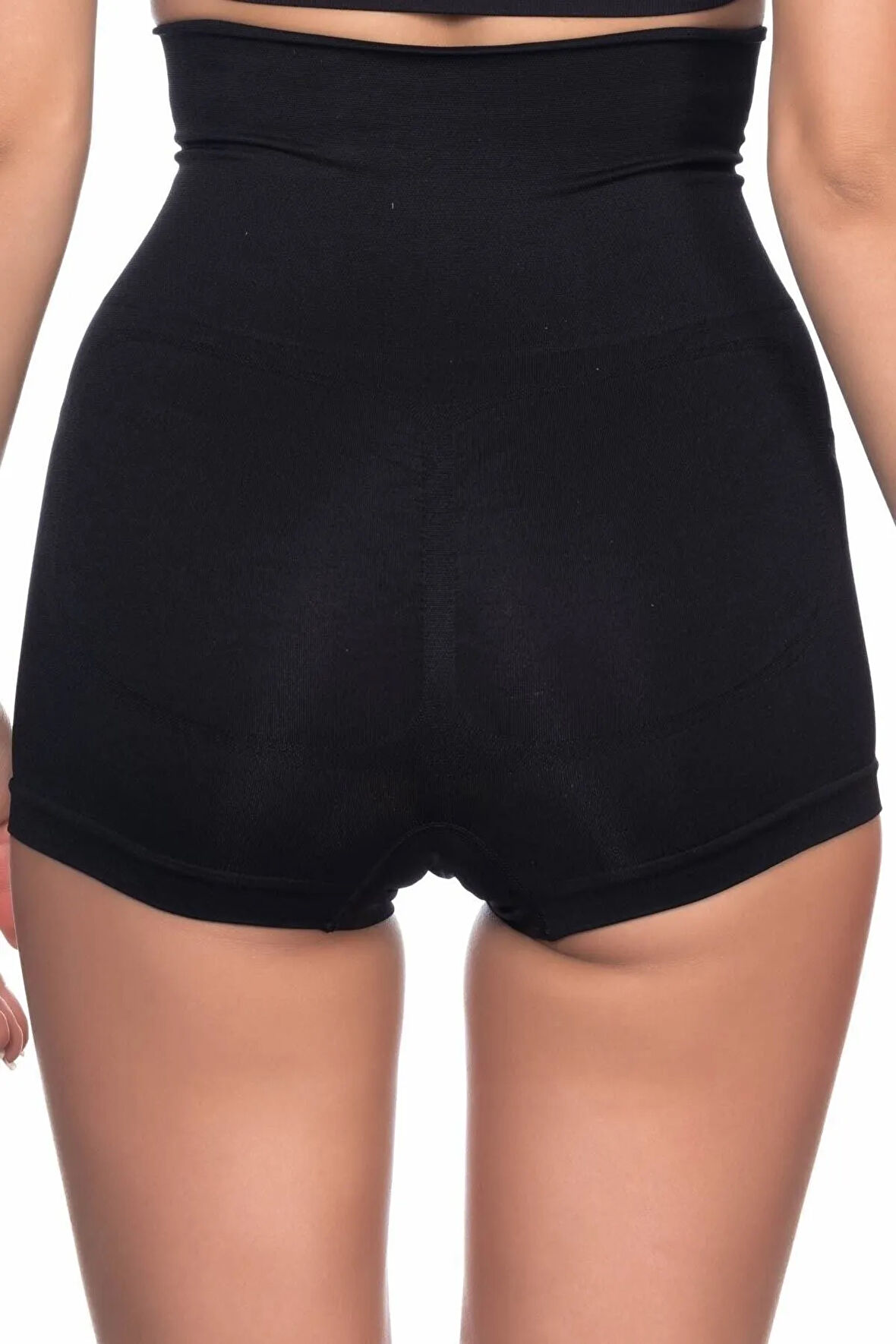 Dikişsiz Toparlayıcı Çift Katlı Boxer Korse