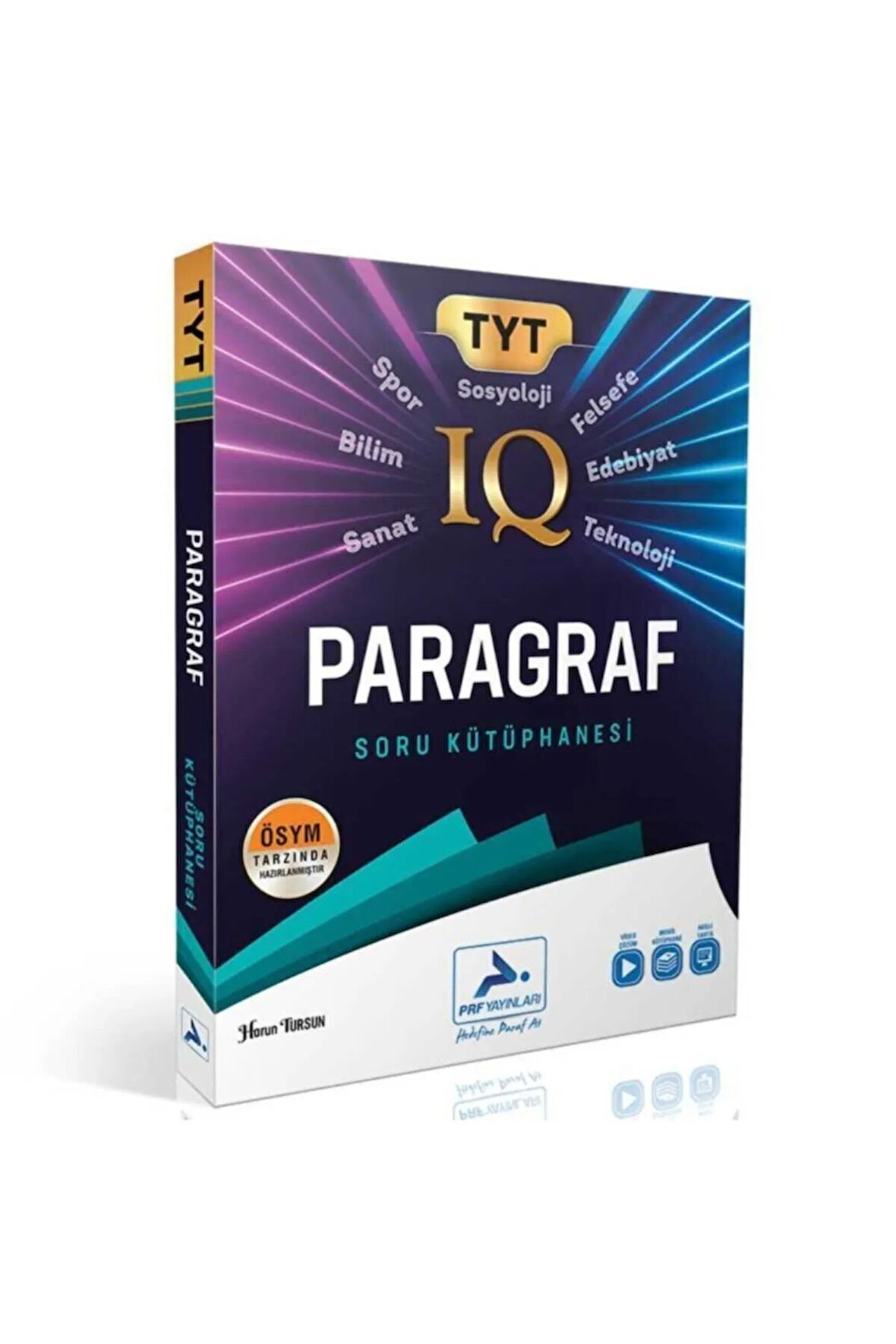 2022 Tyt Iq Paragraf Soru Kütüphanesi Prf Yayınları