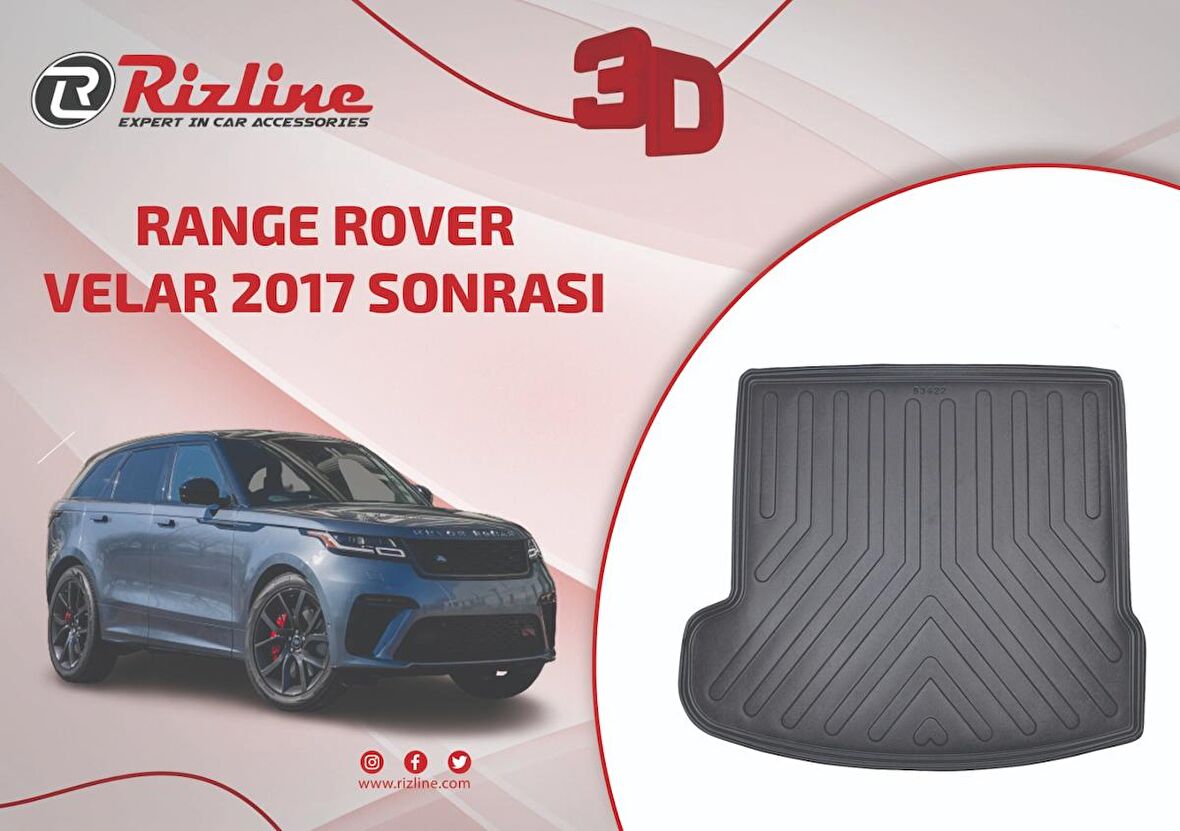 Rizline Range Rover Velar 2017+ Bagaj Havuzu