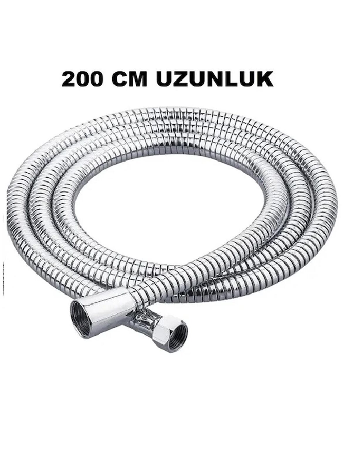 ULTRA KALİTE JAKUZİ BATARYASI DUŞ HORTUMU 1/2x3/8" 200 Cm