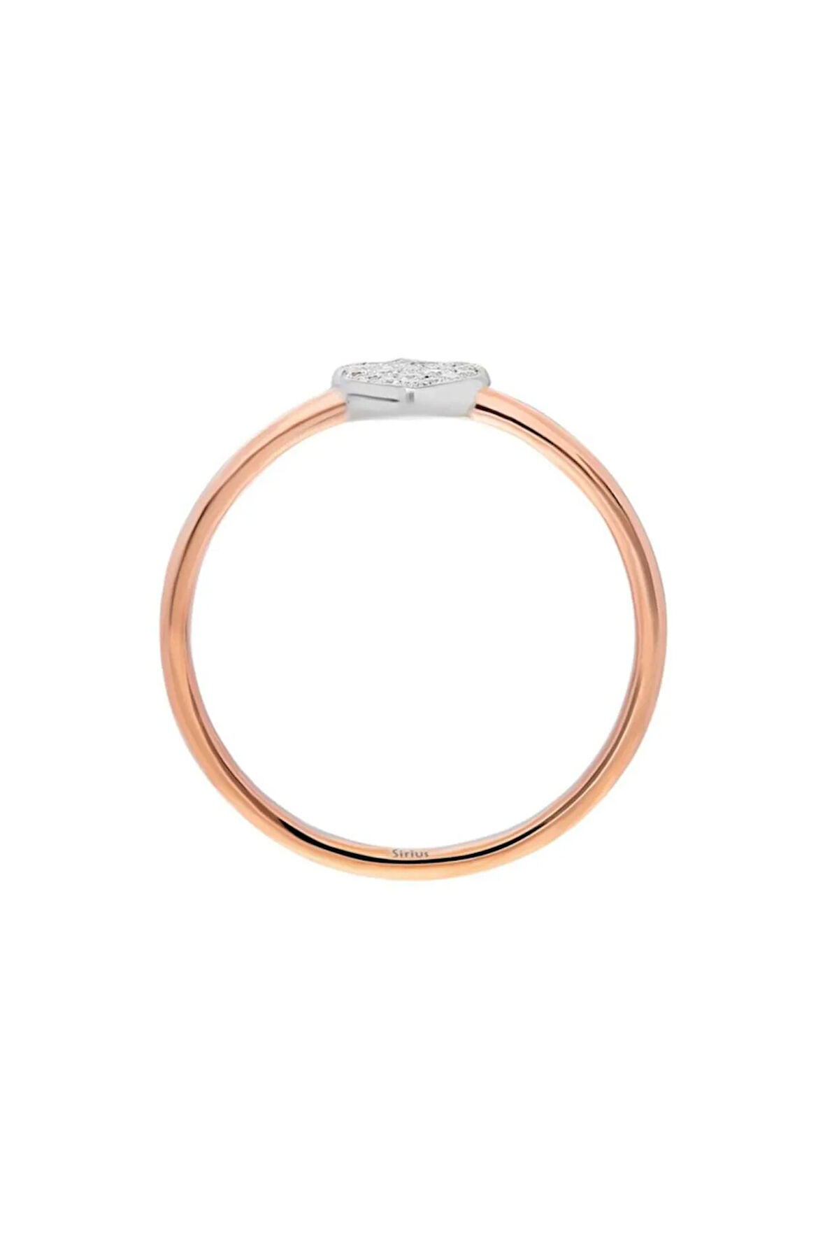 Pırlanta Kalp Yüzük