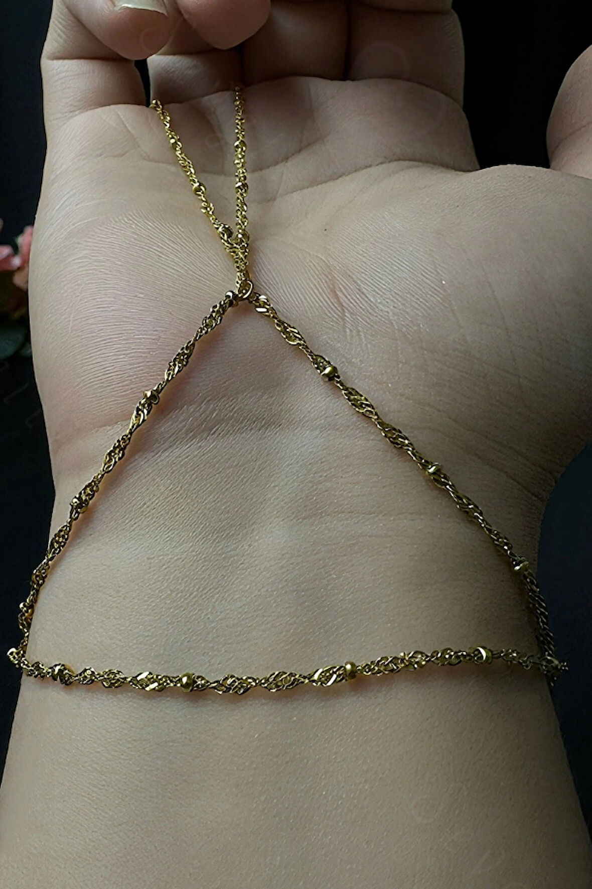 Toplu Burgu Zincir Silver Renk Çelik Şahmeran | Karma Serisi