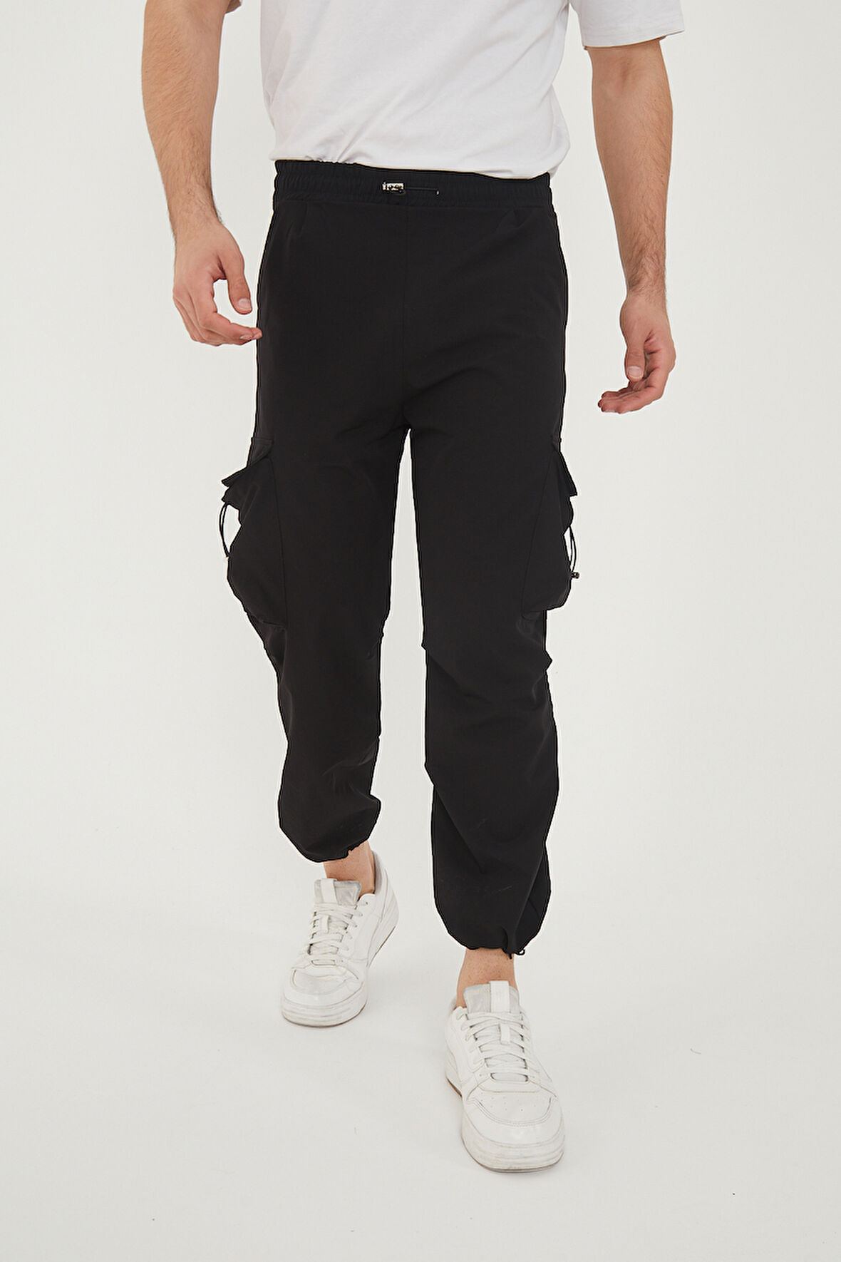 Camp550 Outdoor Tactical Kargo Cepli Ayarlanabilir Paçalı Oversize Erkek Jogger Yürüyüş Pantolonu