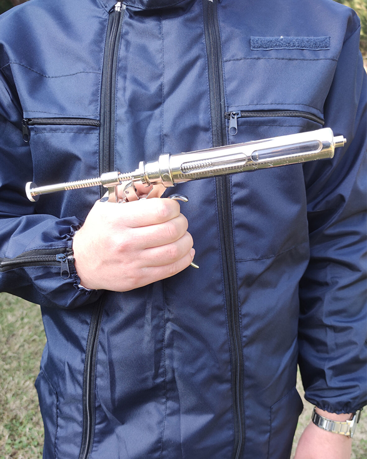 1.0 - 5.0 ml Otomatik Enjektör 50 ml (Alman Malı)