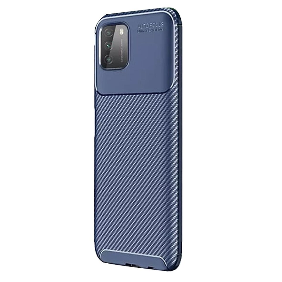 Gpack Xiaomi Poco M3 Kılıf Negro Karbon Dizayn Silikon