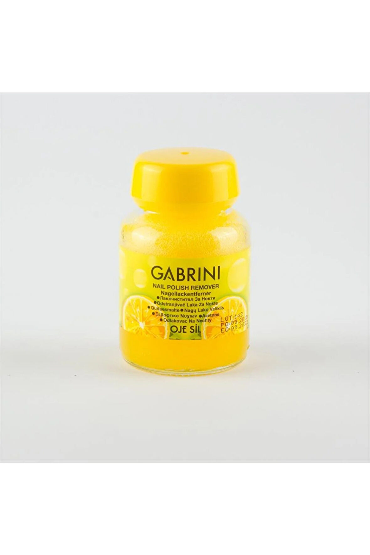 Gabrini Oje Sil Süngerli Cam Aseton 75 ml