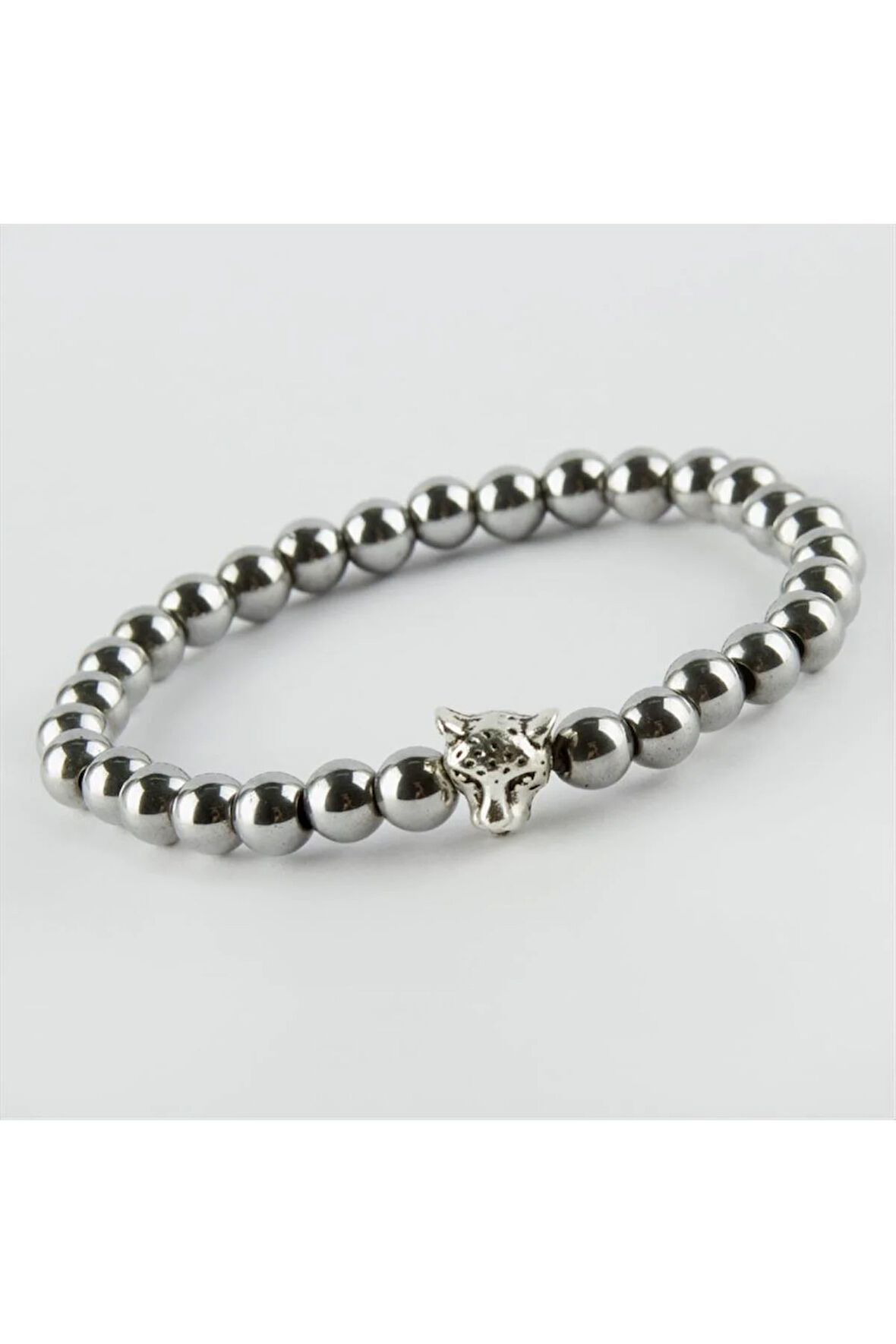 6 mm Hematit Doğaltaşlı Bileklik