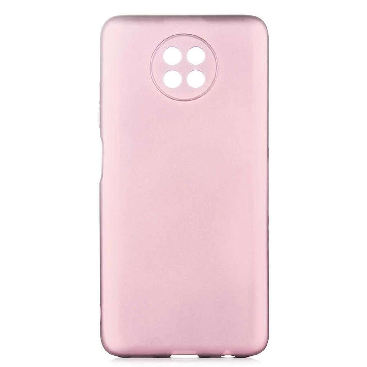 Gpack Xiaomi Redmi Note 9 5G Kılıf Premier Silikon Mat KorumaNano Glass