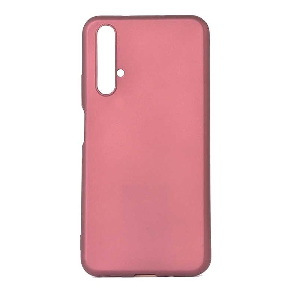 Smcase Honor 20 Lüks Mat Silikon Kılıf  Nano Ekran Koruyucu