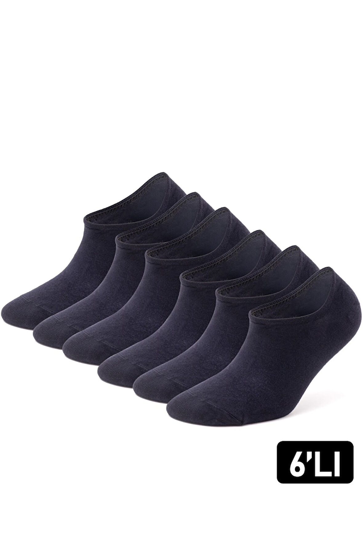 Just Inner Erkek Çorap 6'lı Sneaker (Bambu)