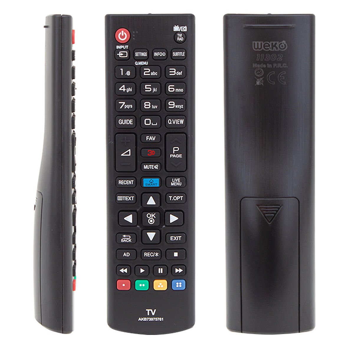 Ayt Weko LG 3D-Smart Tuşlu Lcd-Led Tv Kumanda AKB73975761