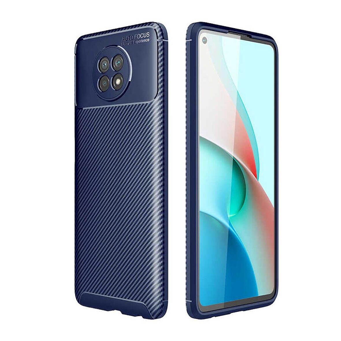 Gpack Xiaomi Redmi Note 9T Kılıf Negro Karbon Dizayn Silikon