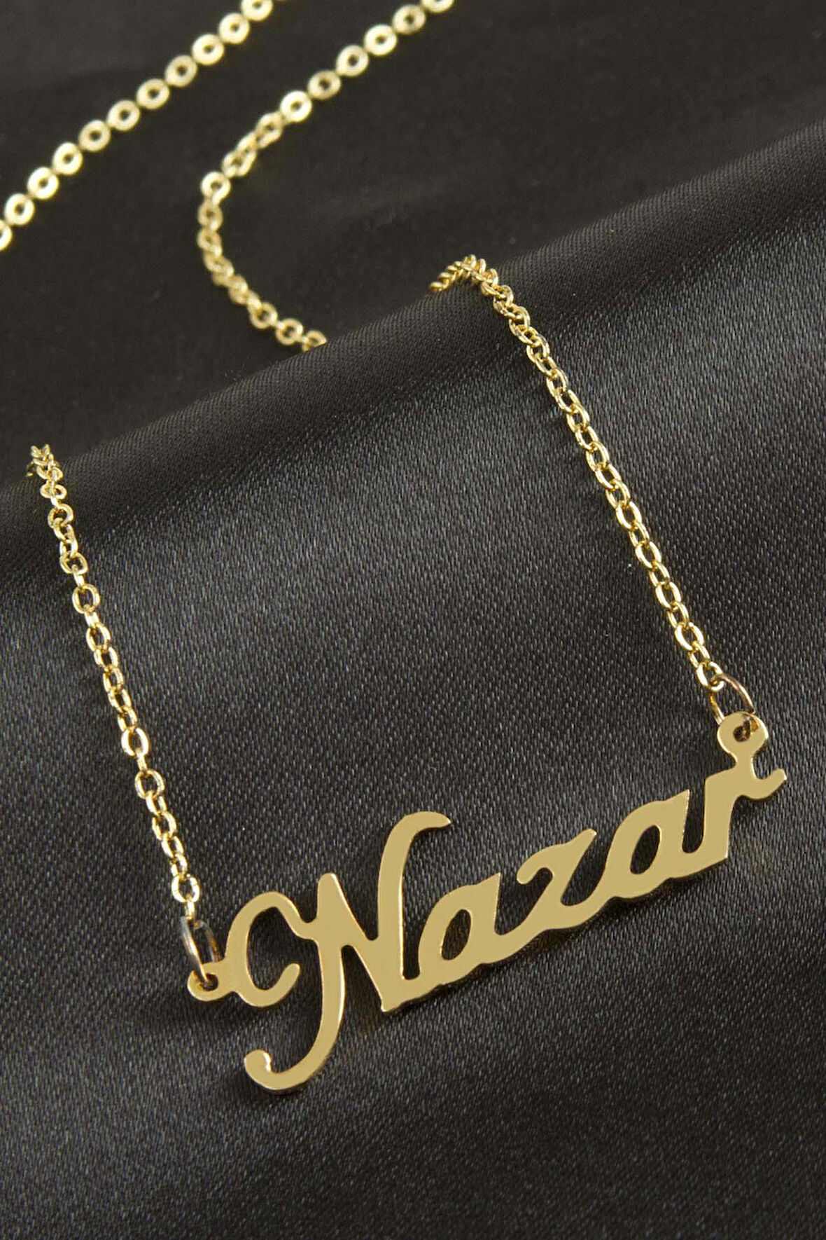 Nazar İsimli Kolye (Kişiye Özel)