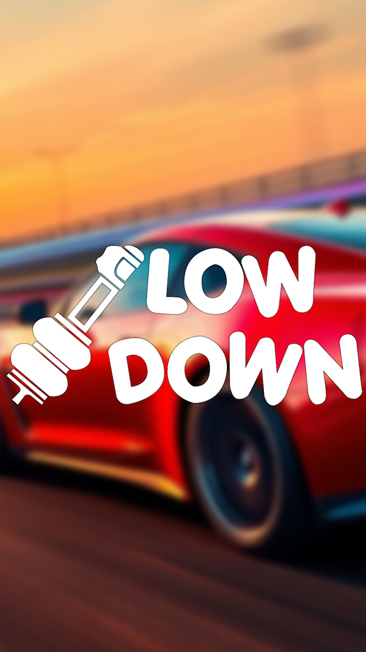 Low Down 20x9 Jdm Yazı Araba-motosiklet Cam Etiket Sticker Beyaz Renk