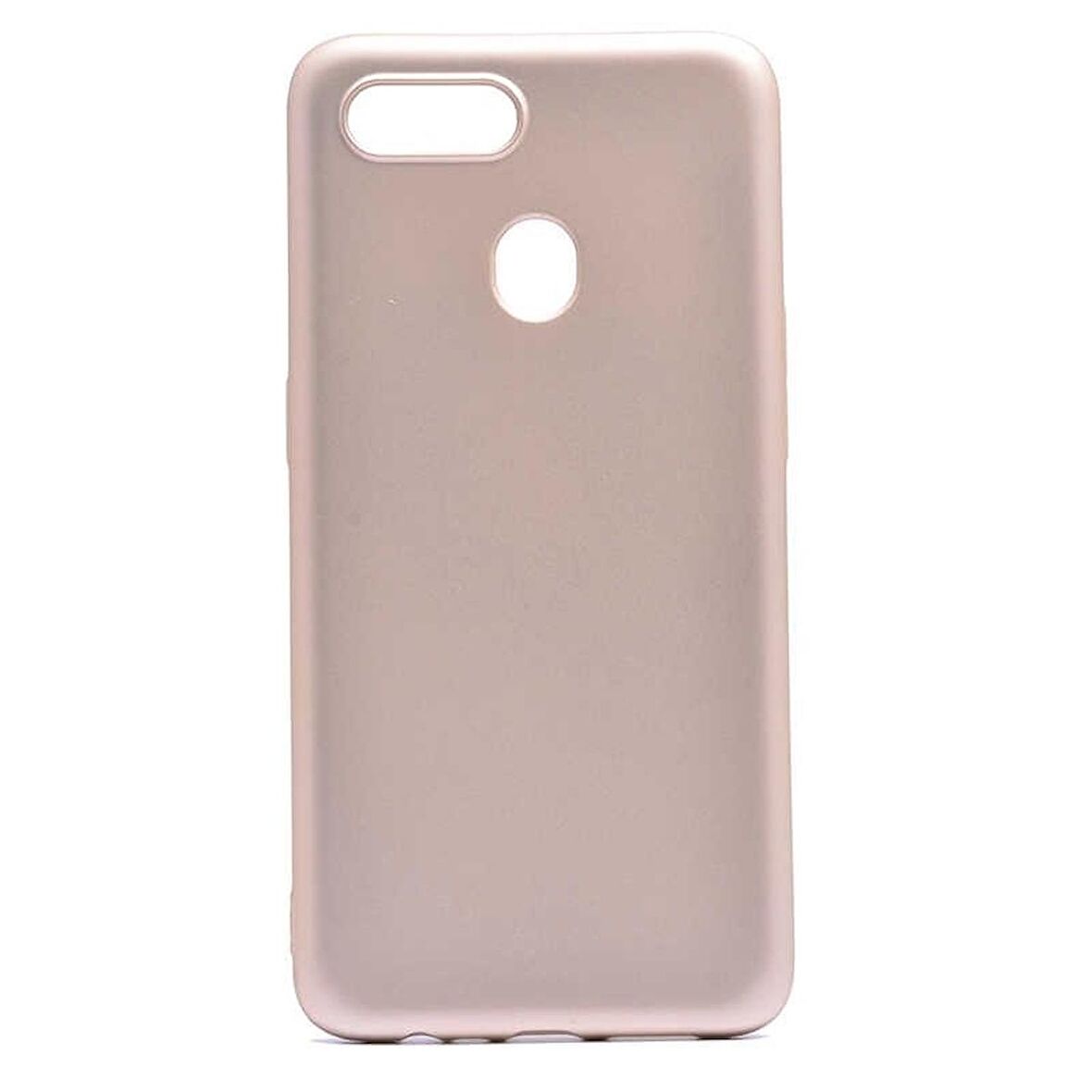 Smcase Oppo A5S Kılıf Lüks Silikon  Nano Ekran Koruyucu